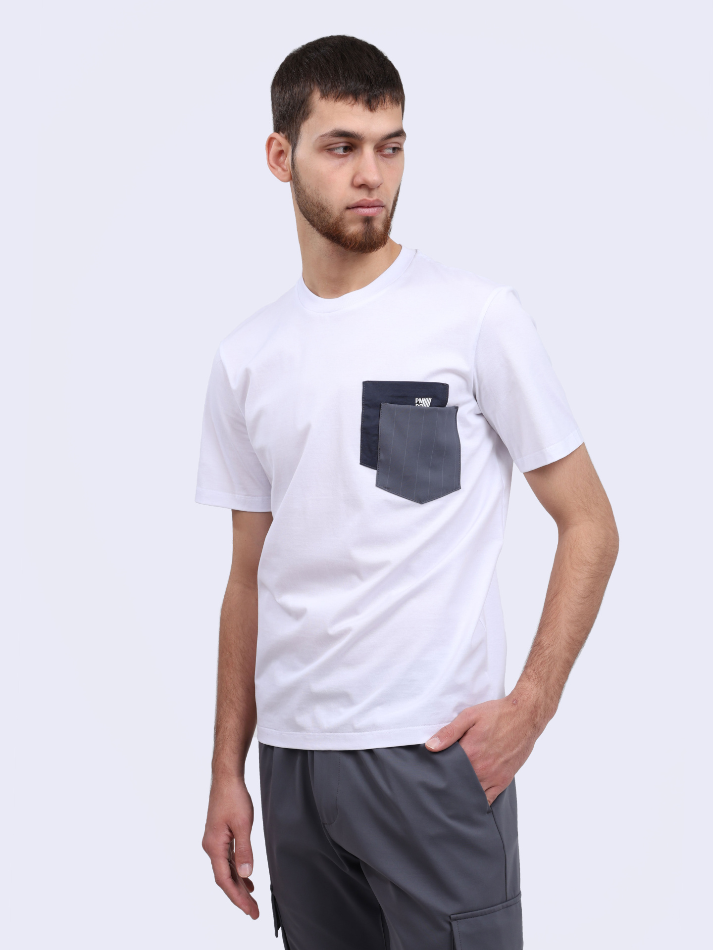 Футболка TS239 DOUBLE VU белая — купить в интернет-магазине Verdistore