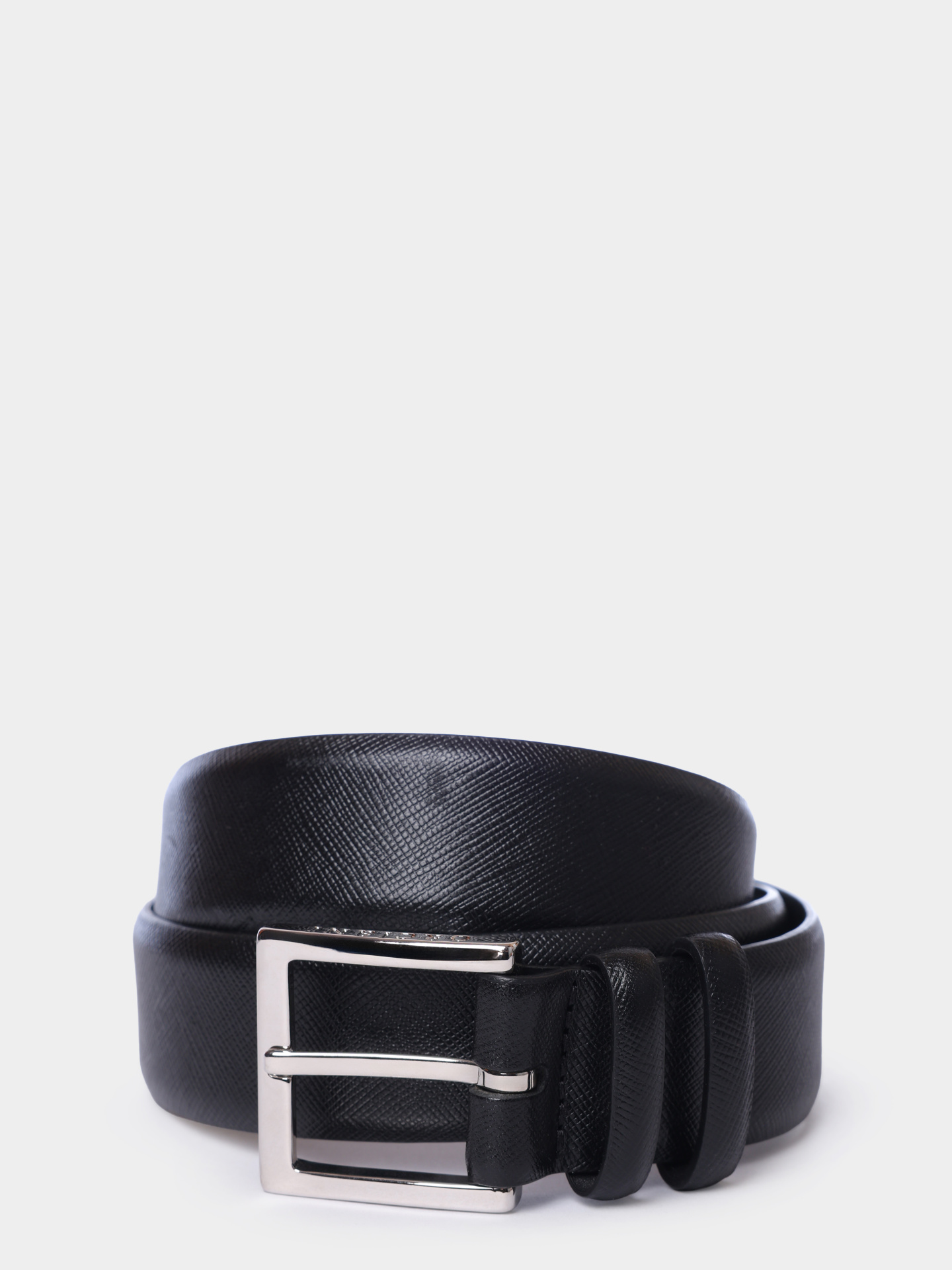 Ремень U08118 saffiano nero — купить в интернет-магазине Verdistore