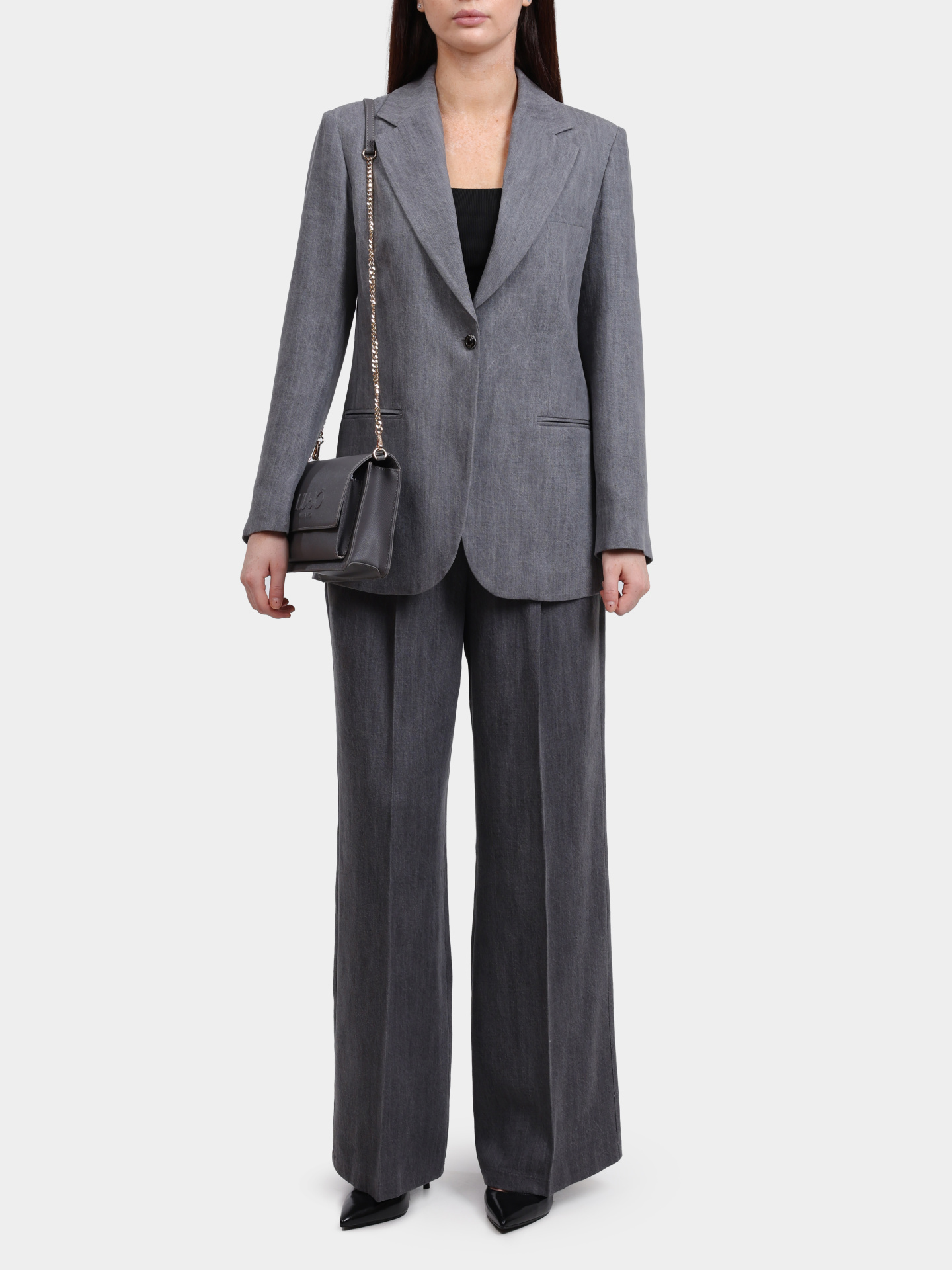 Жакет Liu-Jo UF5141 D0266 87457 серый женский — купить в интернет-магазине Verdistore