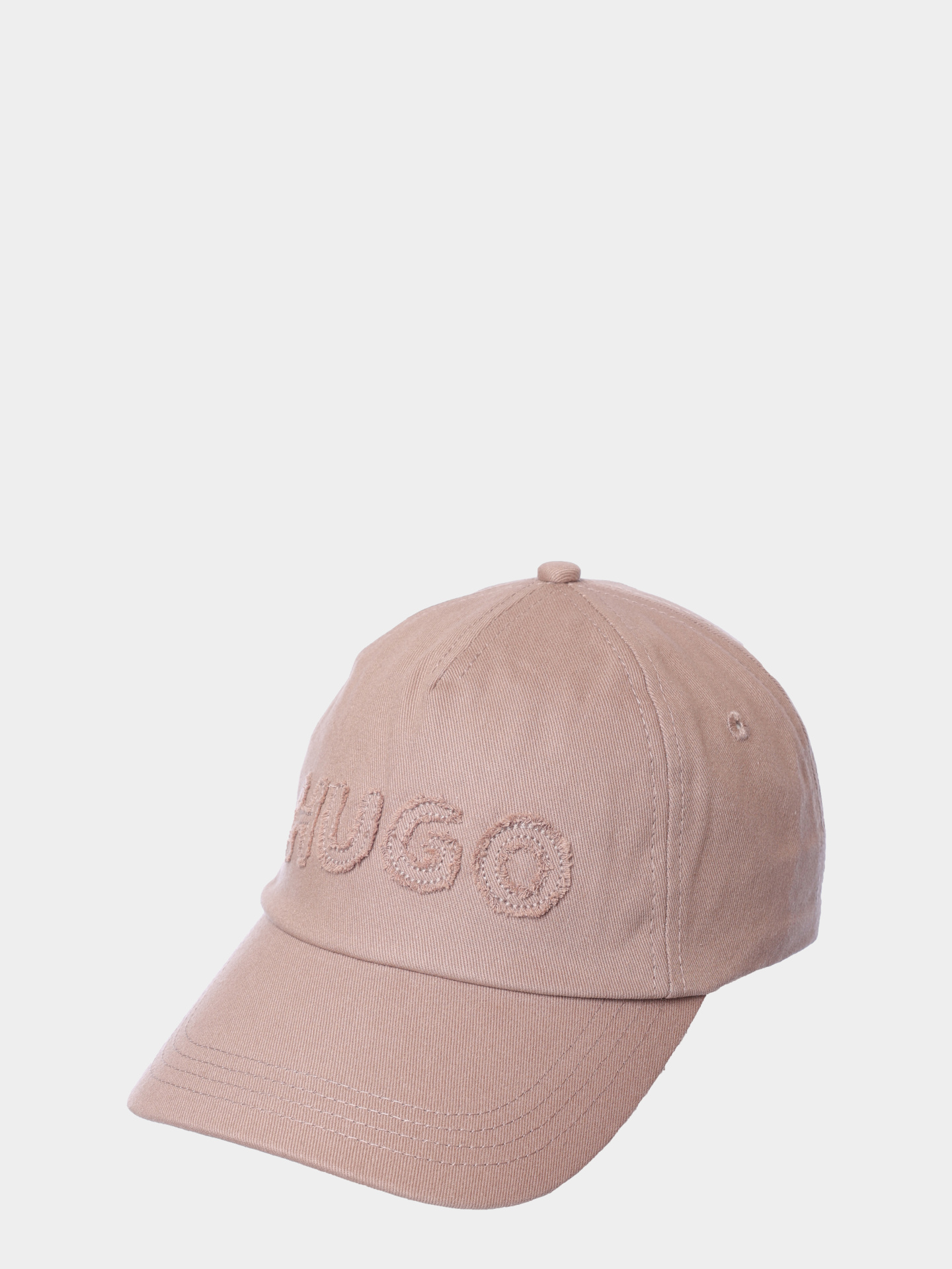 Бейсболка Hugo 50539561 258 бежевая женская из хлопка — купить в интернет-магазине Verdistore