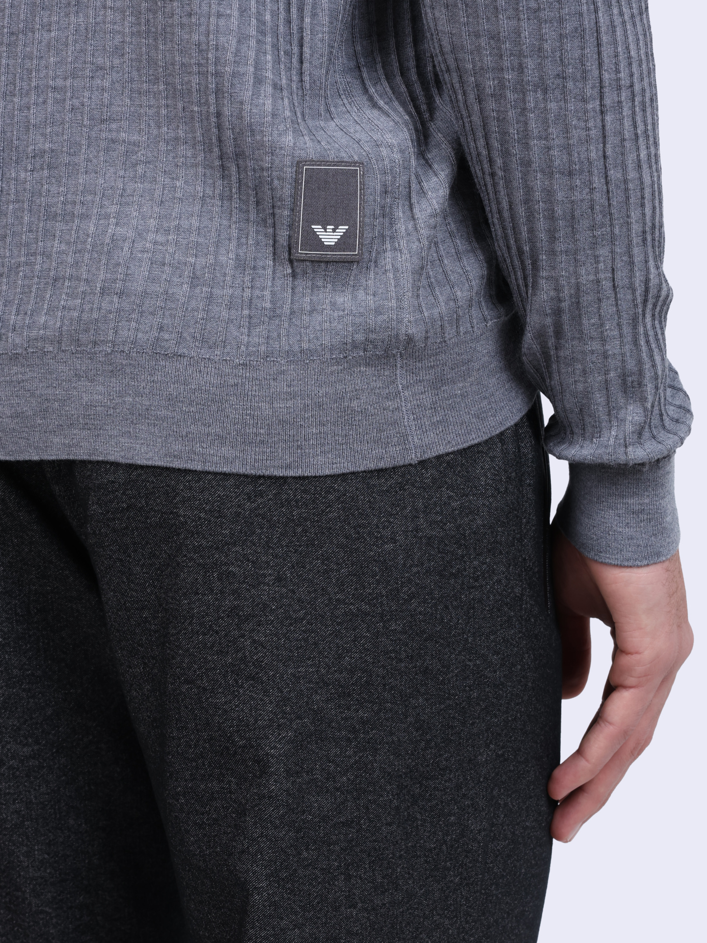 Джемпер Emporio Armani EM000130 AF10460 O8003 шерстяной мужской — купить в интернет-магазине Verdistore