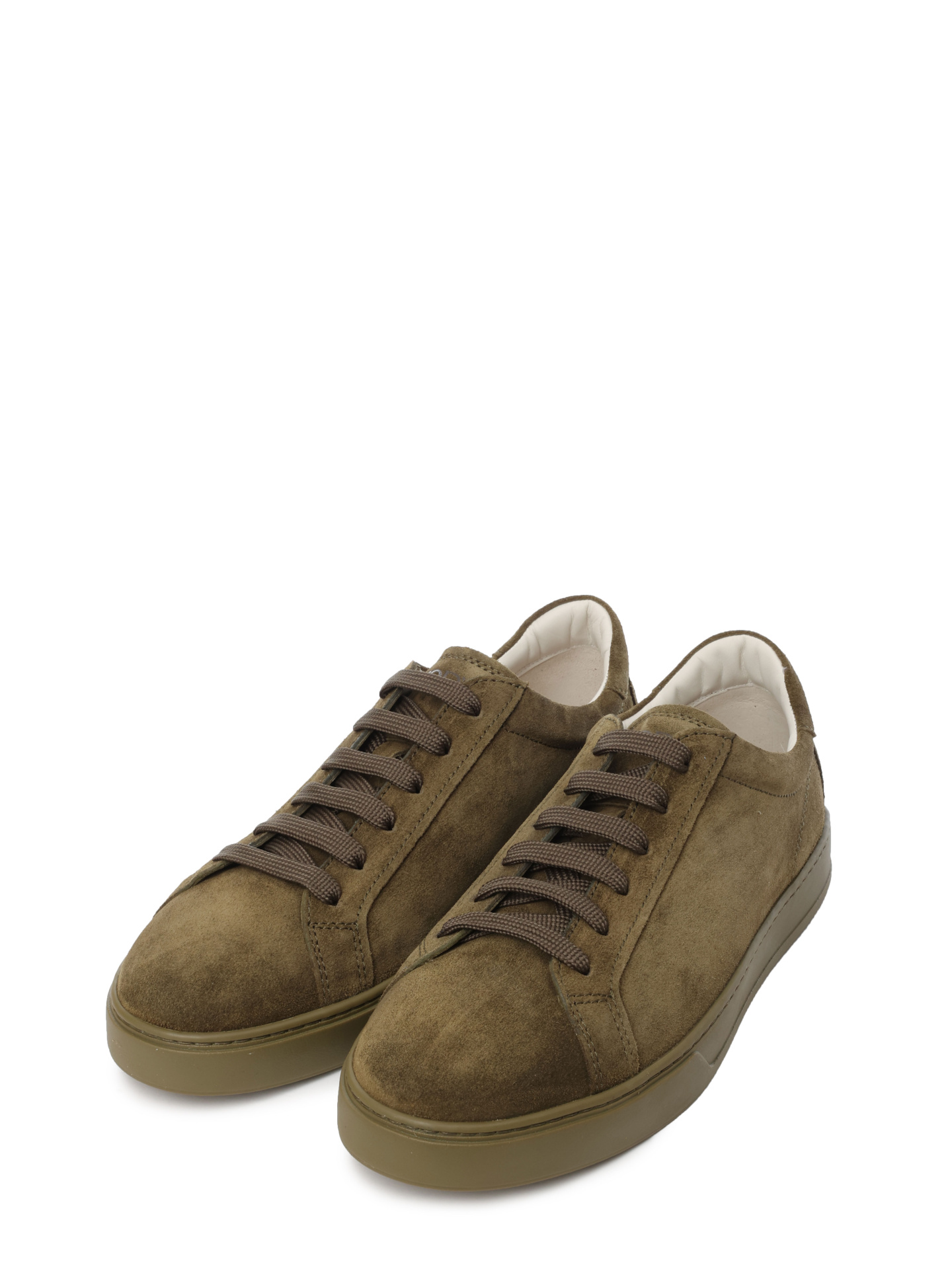 Кеды коричневые замшевые на шнурках  — купить в интернет-магазине Verdistore