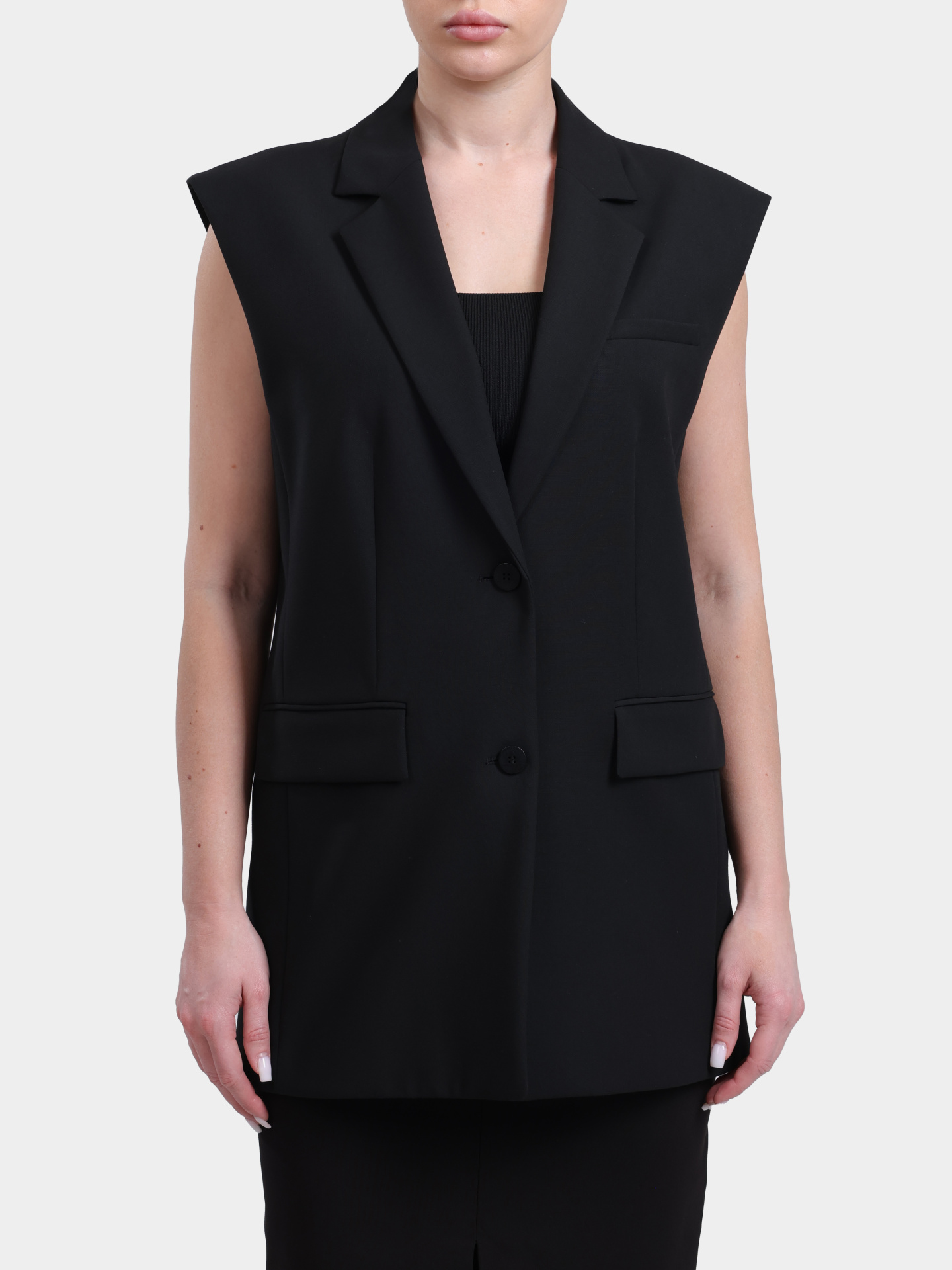 Жилет Hugo 50475802 001 черный женский  — купить в интернет-магазине Verdistore