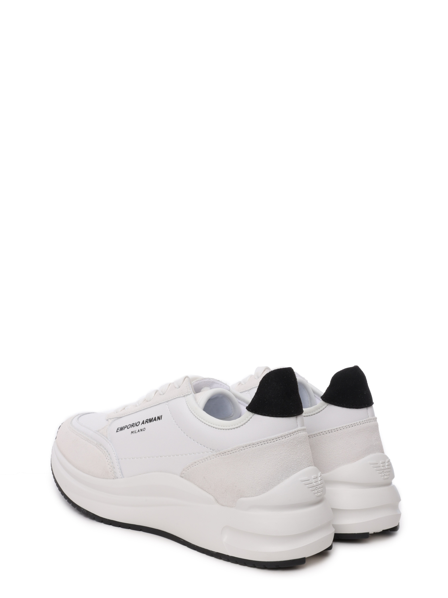 Кроссовки Emporio Armani X3X216 XR122 C679 белые женские — купить в интернет-магазине Verdistore
