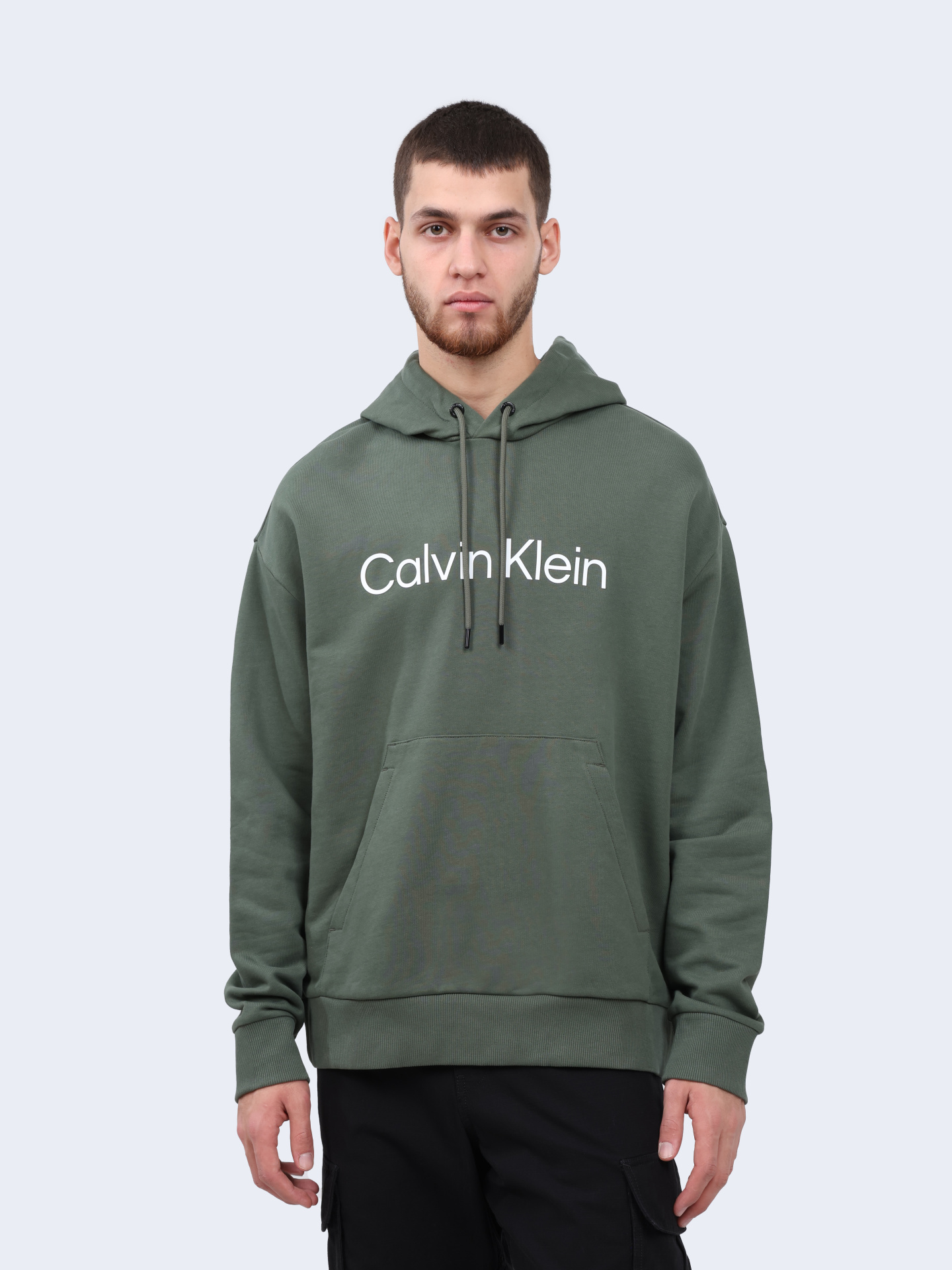 Худи Calvin Klein K10K111345 хлопковое мужское — купить в интернет-магазине Verdistore