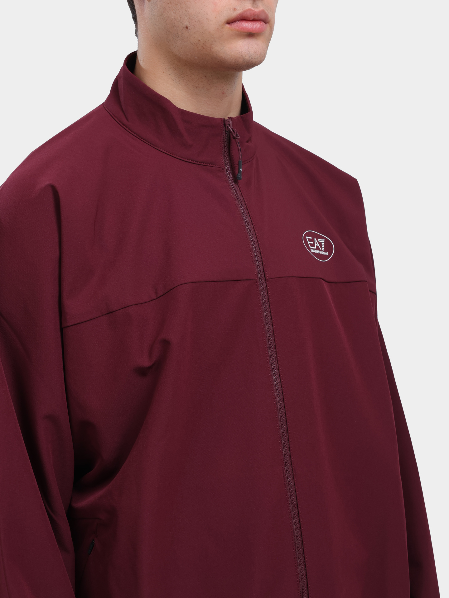 Костюм спортивный EA7 7M000836 AF13555 M5064 бордовый мужской — купить в интернет-магазине Verdistore