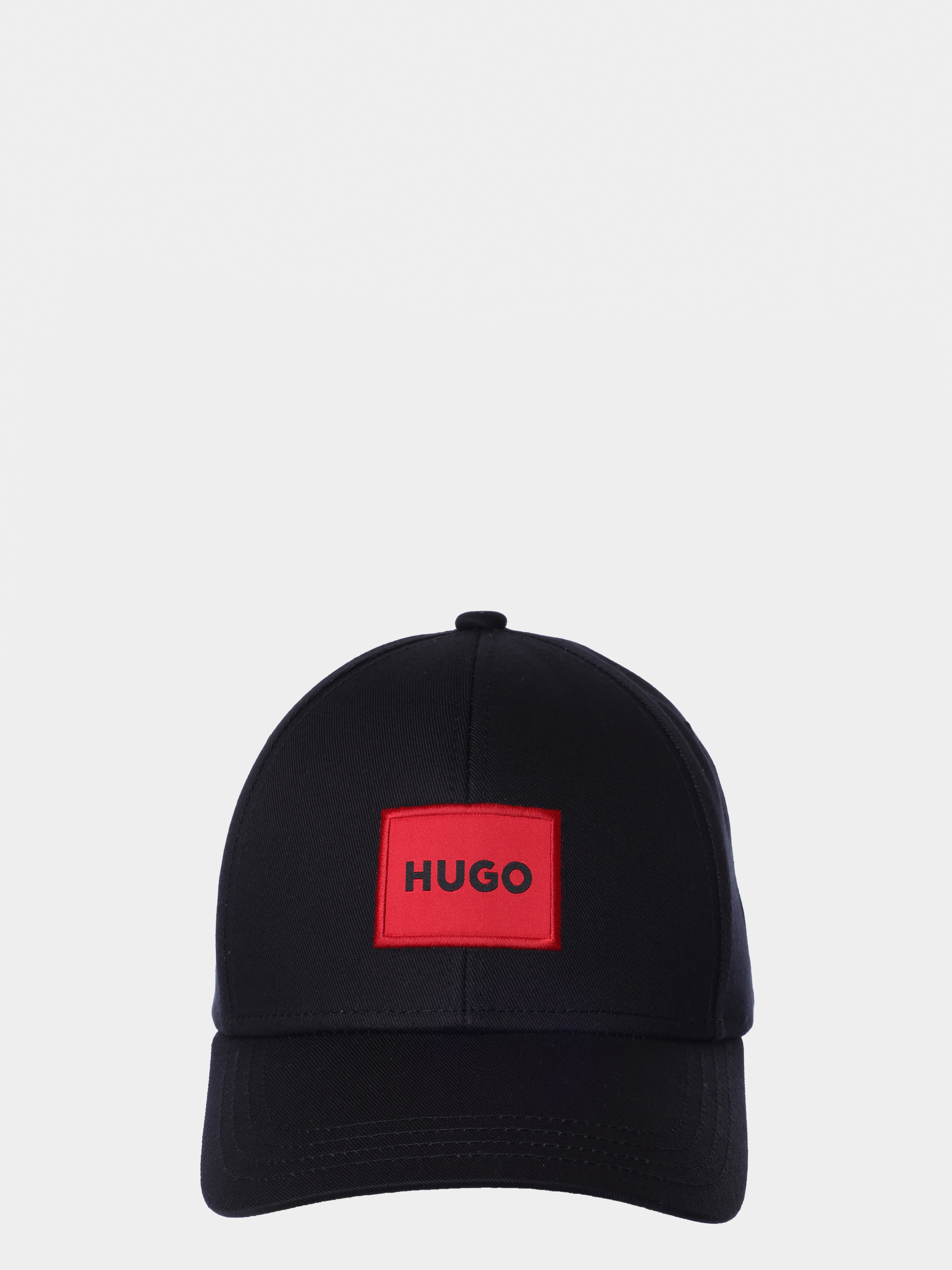 Бейсболка HUGO RED Men-X 581-RL 10248871 01 50492745 001 черная мужская с красным патчем-логотипом — купить в интернет-магазине Verdistore