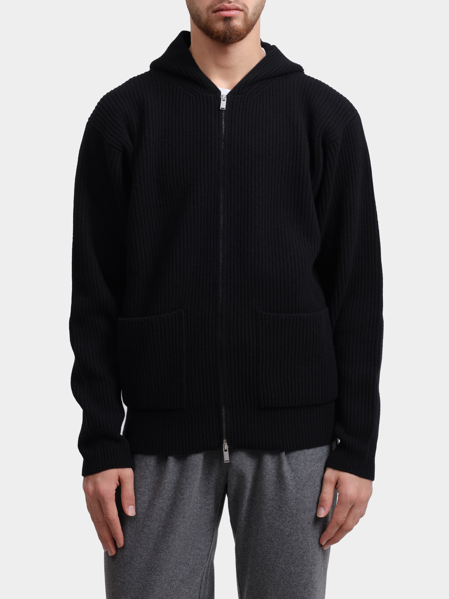 Кардиган AALMML424 AA65031 999 черный мужской — купить в интернет-магазине Verdistore