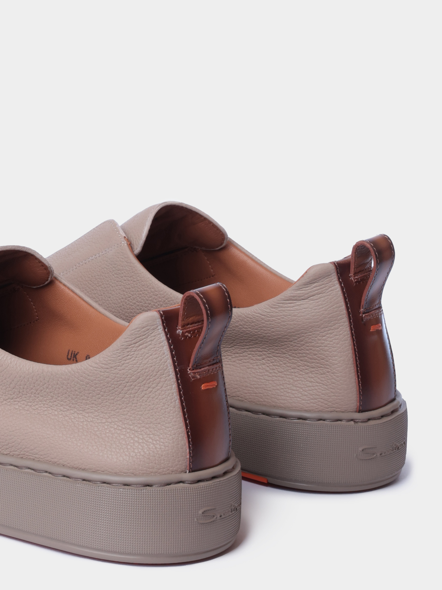 Кеды Santoni MBCG21995TARTLLDE68 кожаные мужские — купить в интернет-магазине Verdistore