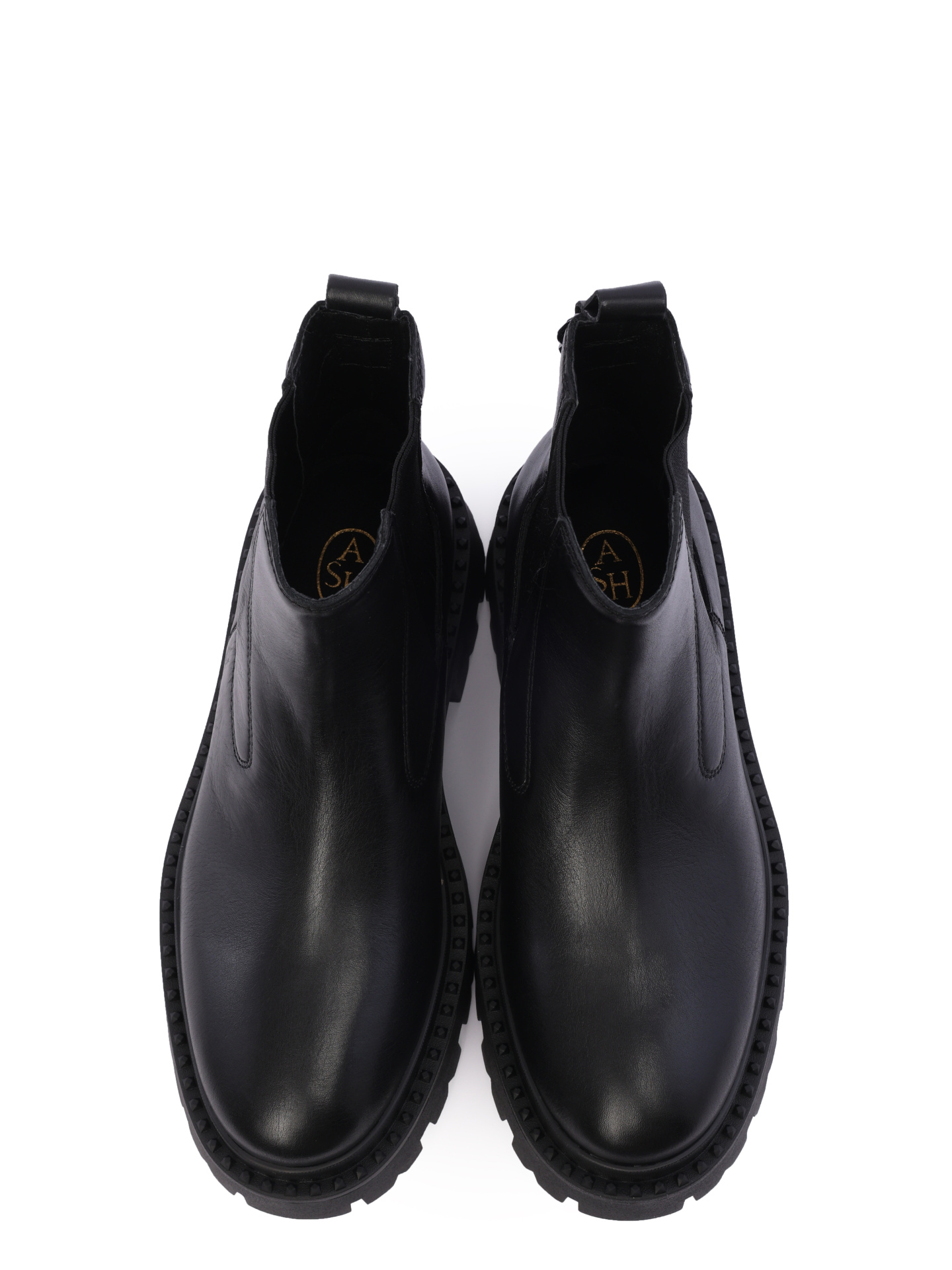 Ботинки ASH 9AH.AH130757.K черные женские из кожи — купить в интернет-магазине Verdistore