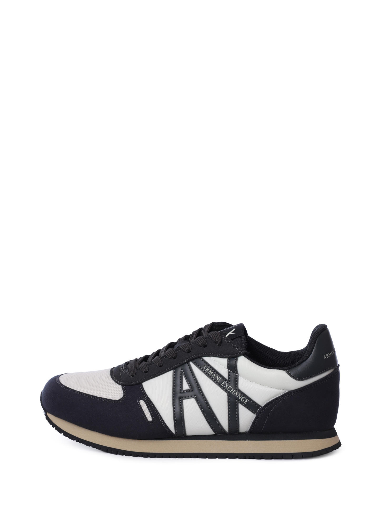 Кроссовки Armani Exchange XUX017 XCC68 U390 комбинированные мужские с логотипом — купить в интернет-магазине Verdistore