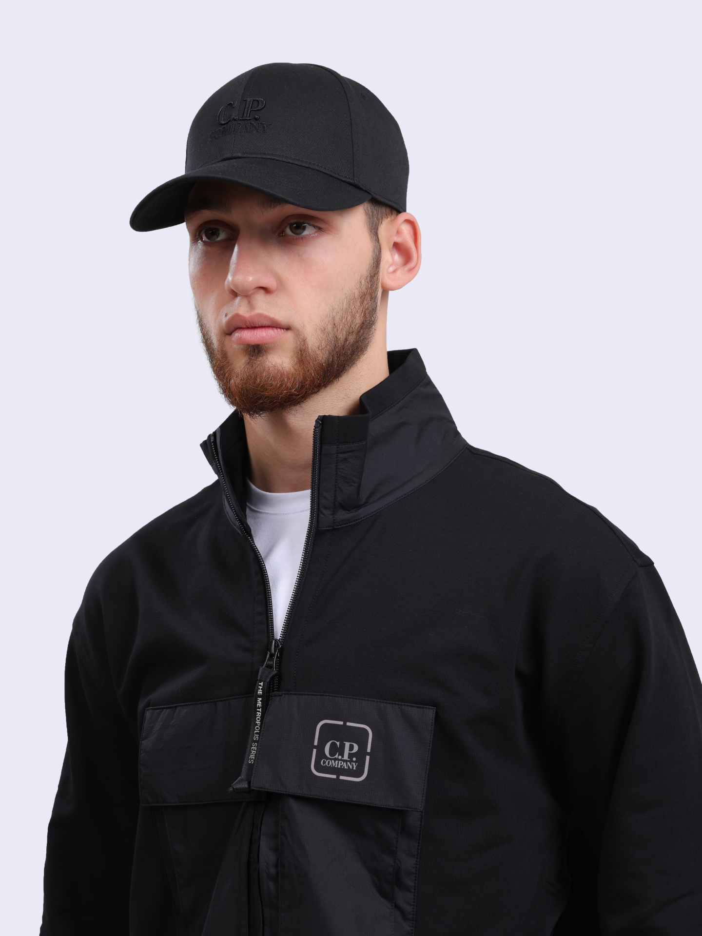 Мастерка C.P. Company 18CLSS012A006452W 999 хлопковая мужская — купить в интернет-магазине Verdistore