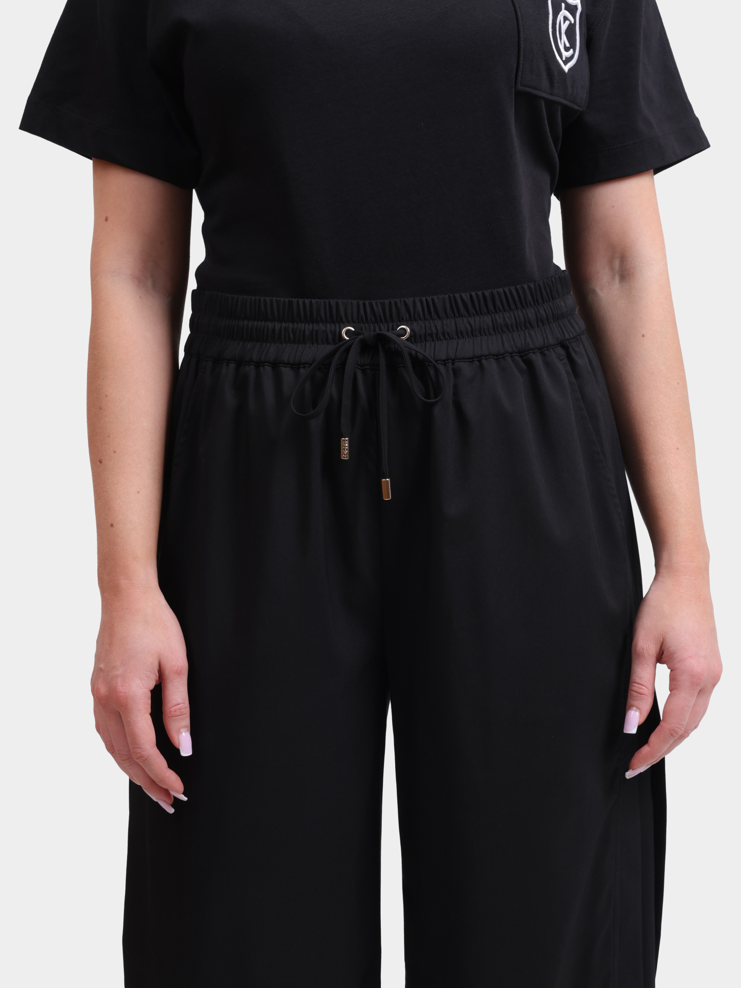 Брюки Liu-Jo TA6181 TS922 22222 черные женские — купить в интернет-магазине Verdistore