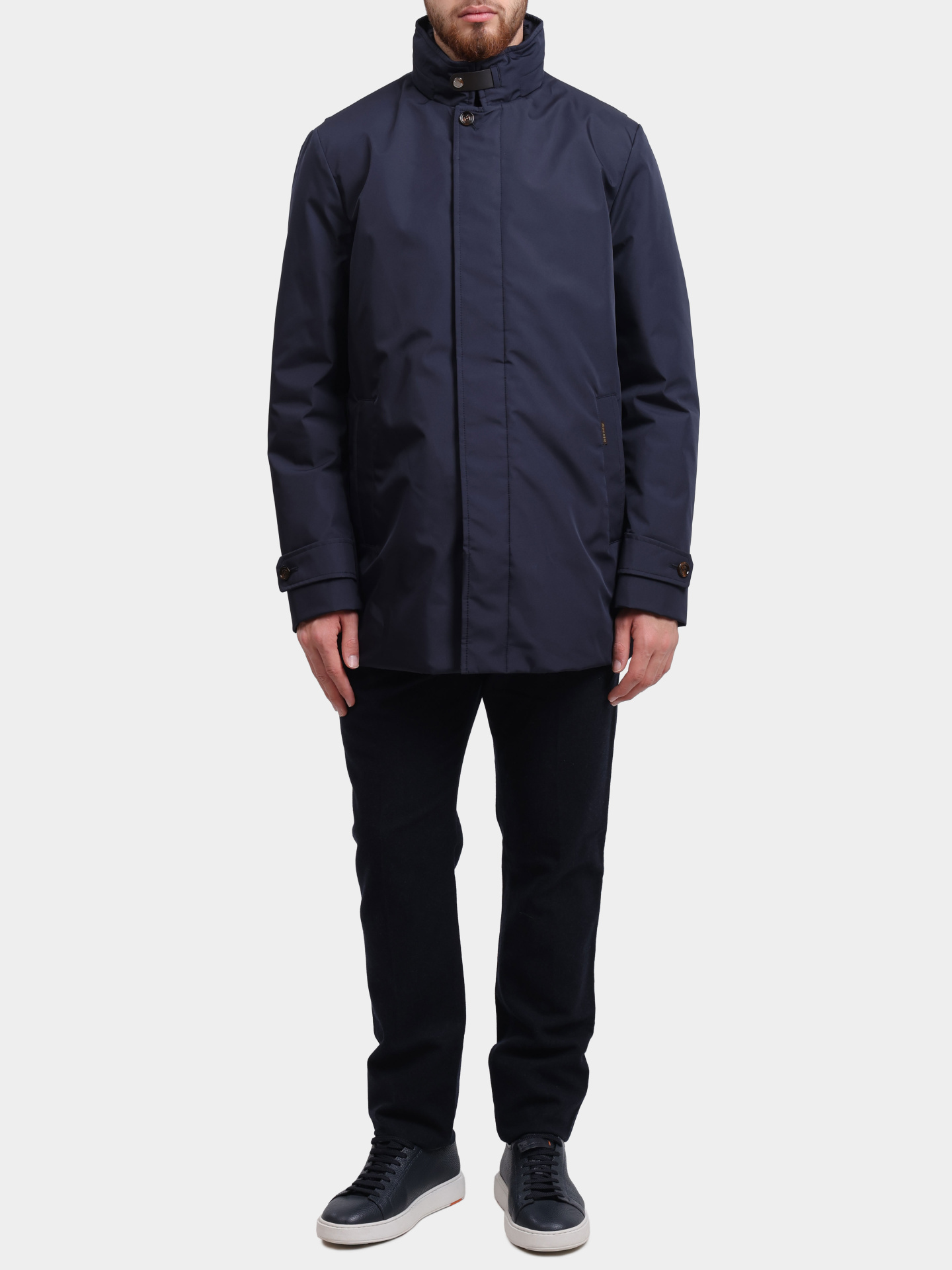 Пуховик MooRER REIS-SE1 U0497 синий мужской — купить в интернет-магазине Verdistore