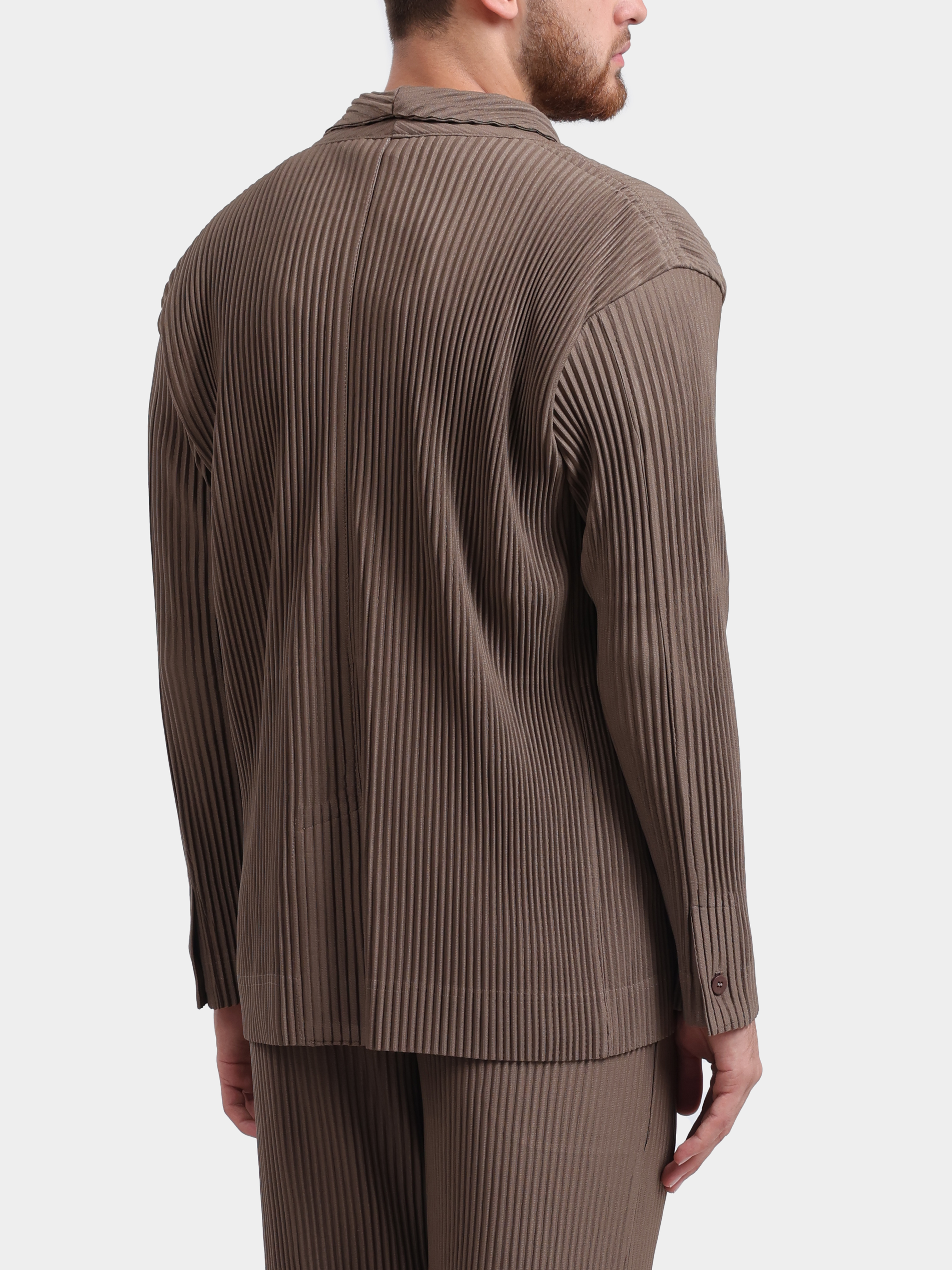 Пиджак Sphynx pleats 3876-2 коричневый мужской плиссированный — купить в интернет-магазине Verdistore