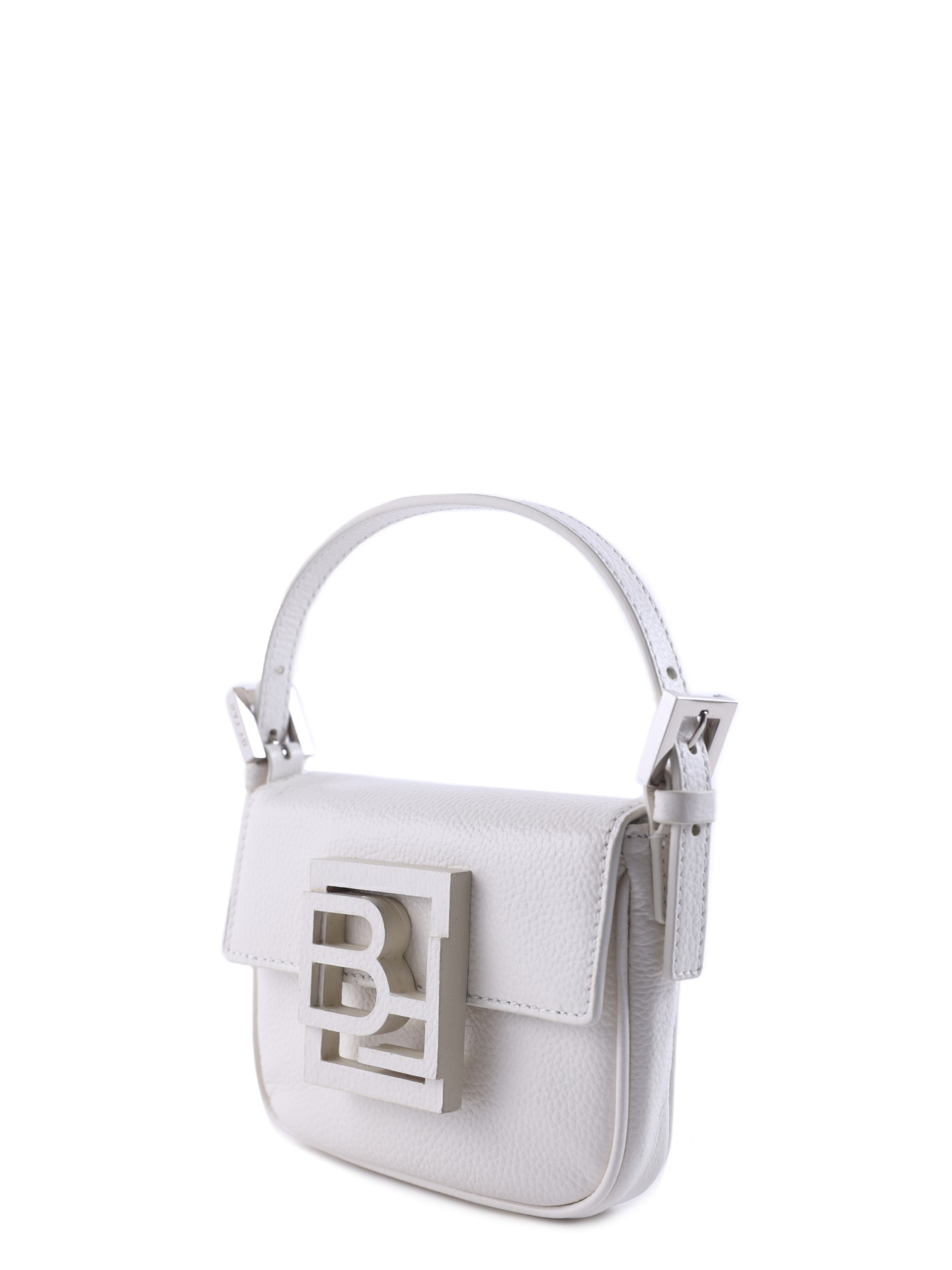 Сумка By Far 22CRALFOWHGGSMA WH белая женская из кожи — купить в интернет-магазине Verdistore