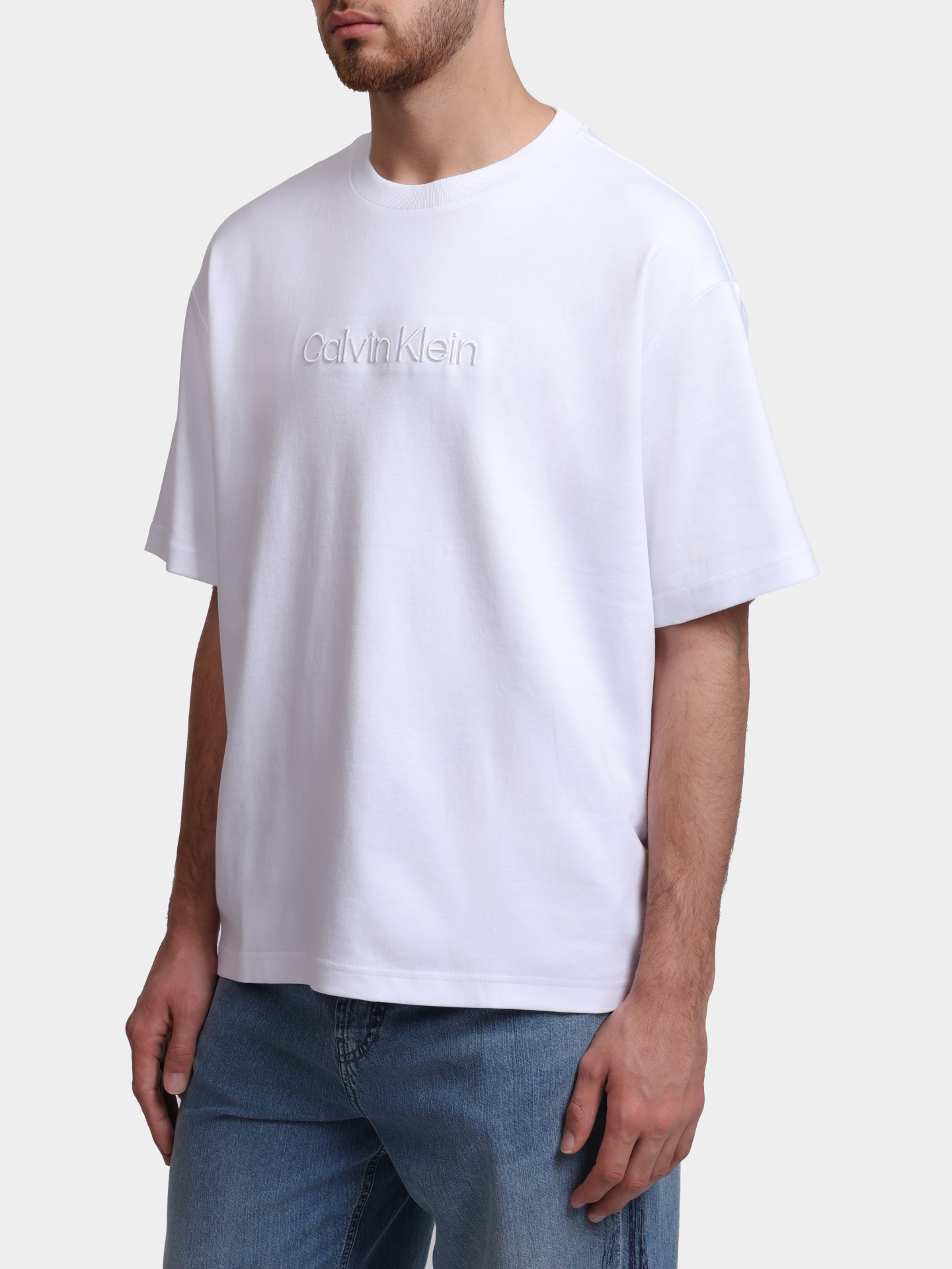 Футболка Calvin Klein LV04LC206G YAF хлопковая мужская — купить в интернет-магазине Verdistore