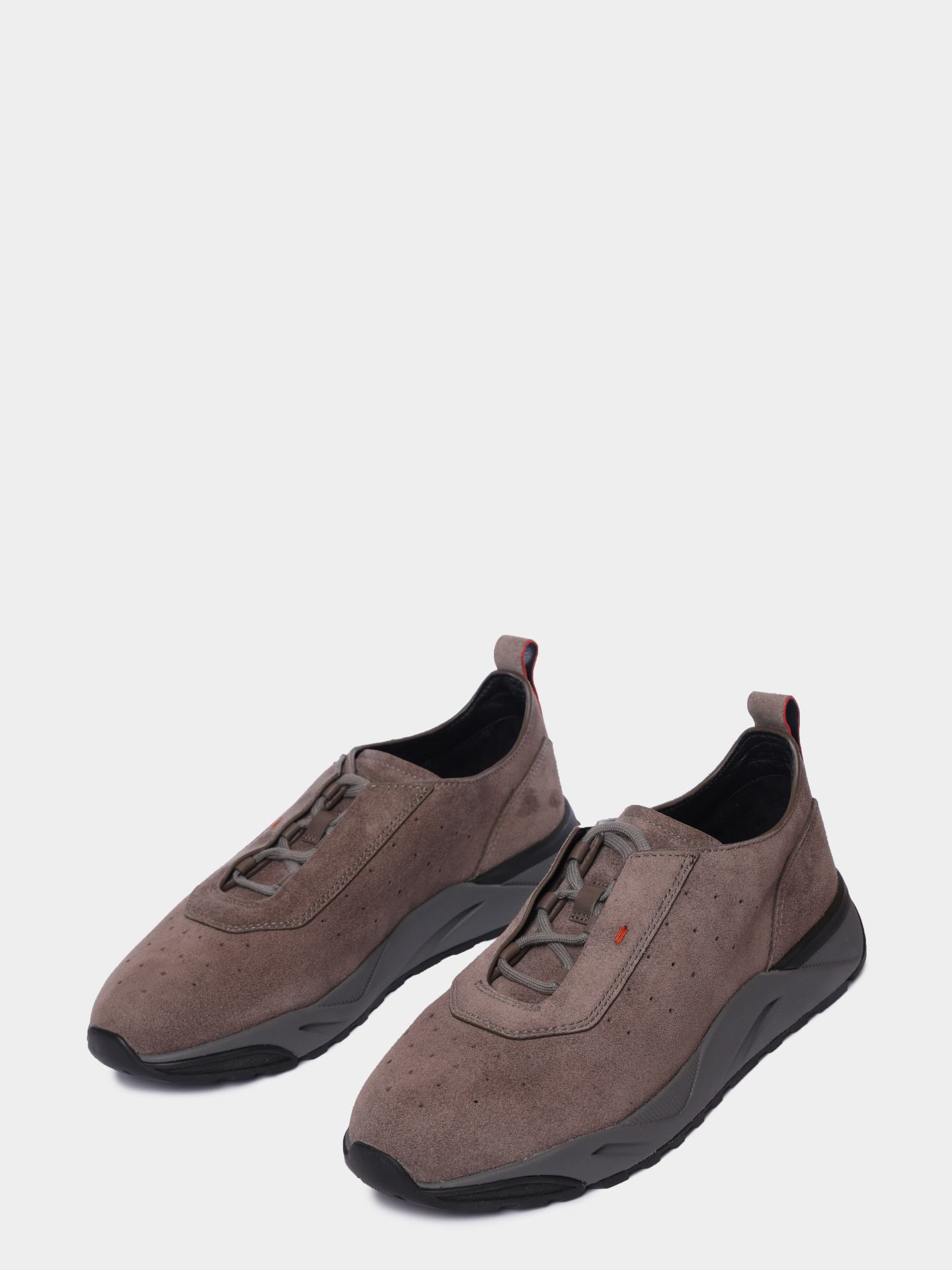 Кроссовки Santoni MBIG22032ANETEATG92 замшевые мужские — купить в интернет-магазине Verdistore