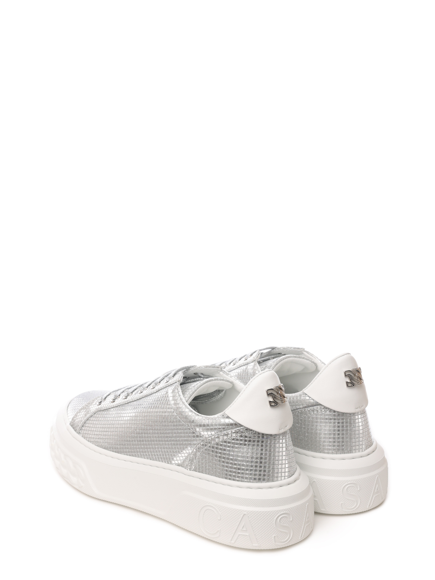 Кеды Casadei 2X001X0201C2350A005 серебристые женские — купить в интернет-магазине Verdistore