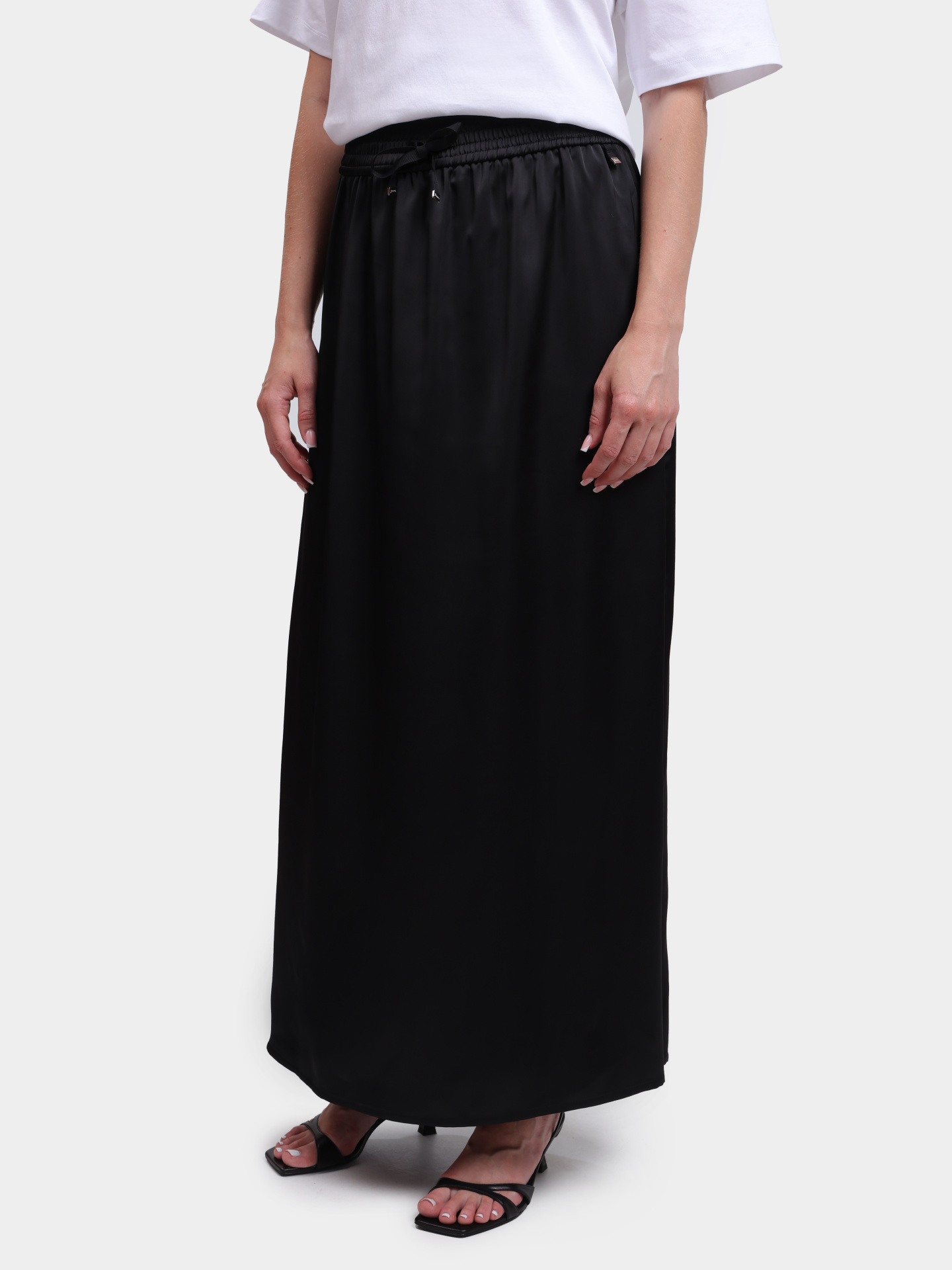 Юбка Herno GN000024D 12506 9300 атласная женская — купить в интернет-магазине Verdistore