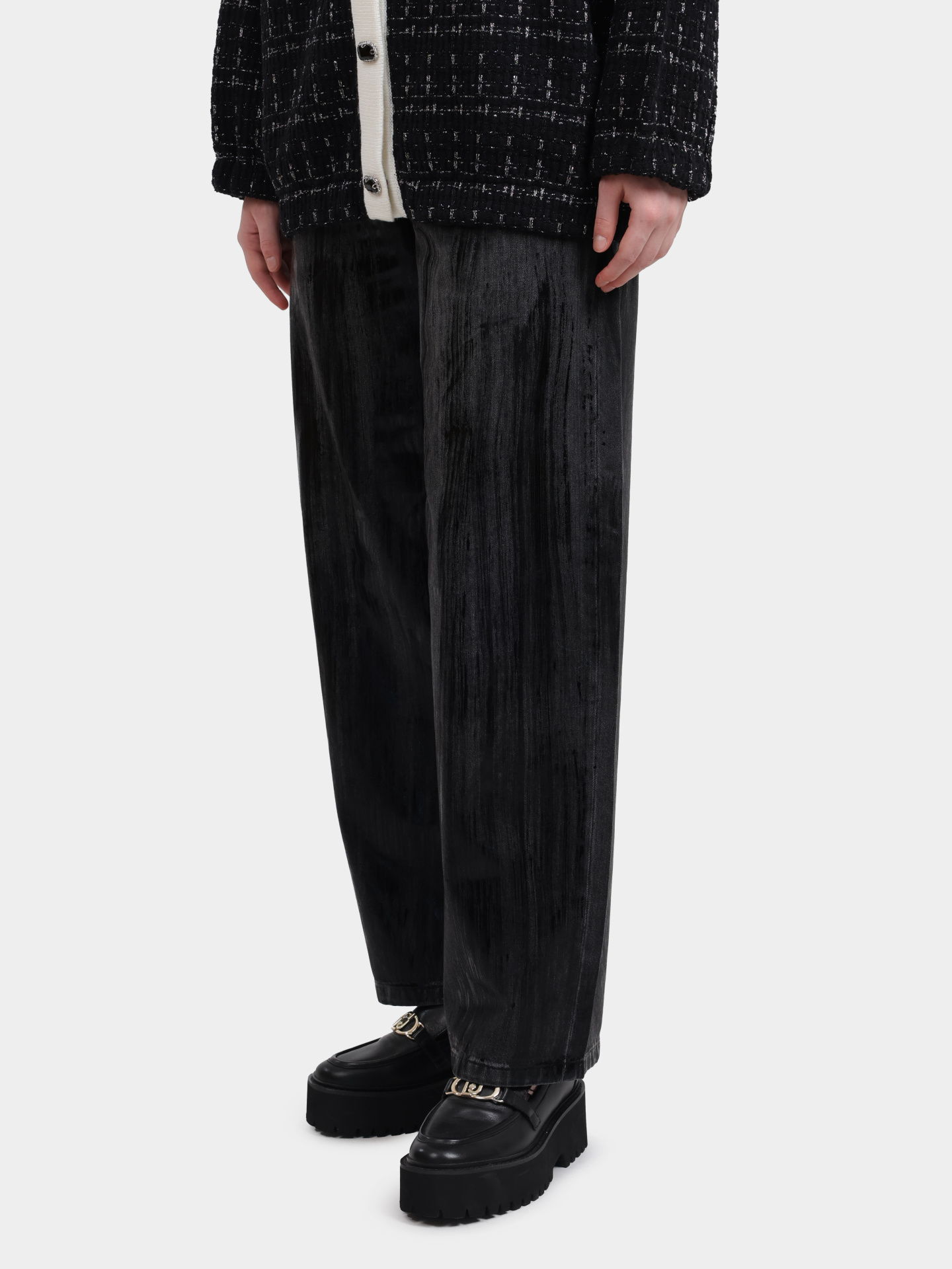 Джинсы Liu-Jo MF5358 D0299 87476 черные женские — купить в интернет-магазине Verdistore