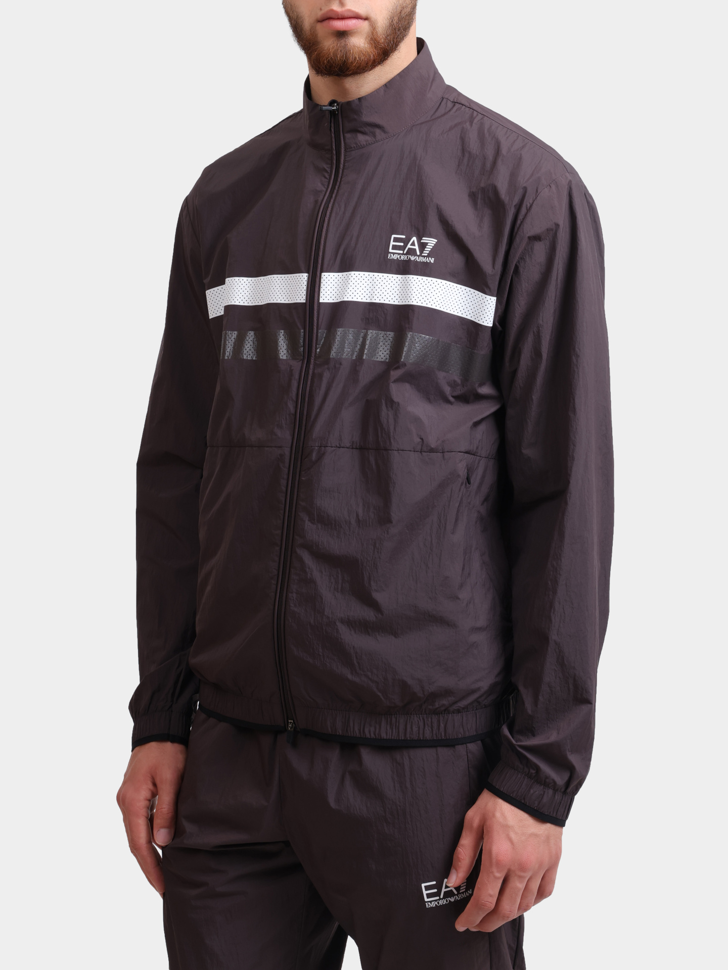 Костюм спортивный EA7 7M000076 AF12453 U6278 коричневый мужской  — купить в интернет-магазине Verdistore