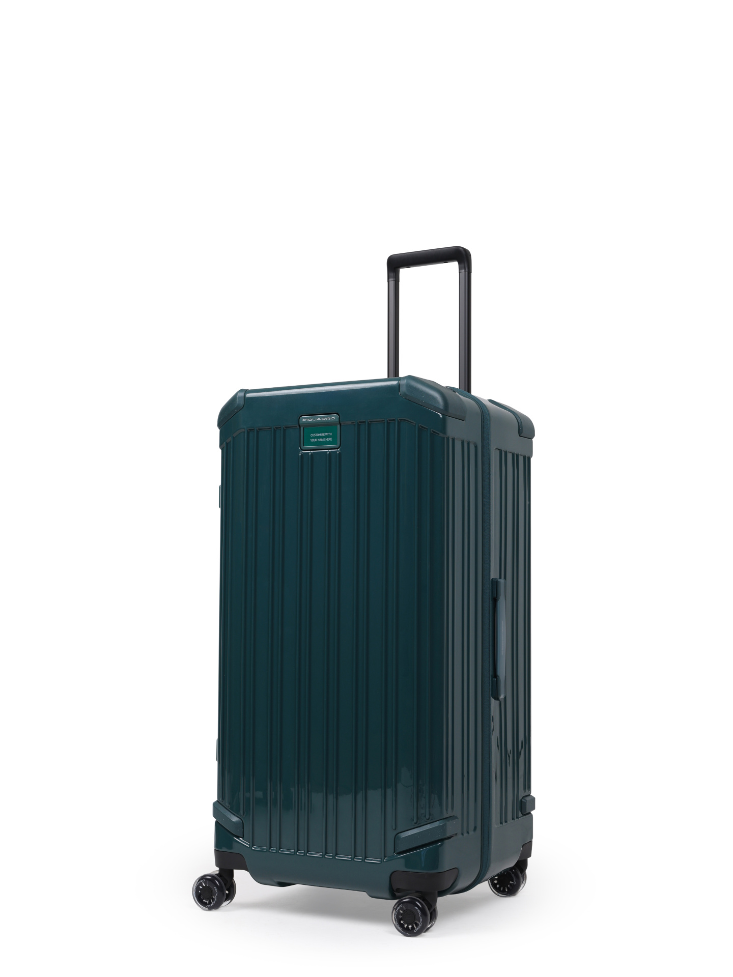 Чемодан Piquadro BV5213POP/VE зеленый из поликарбоната — купить в интернет-магазине Verdistore