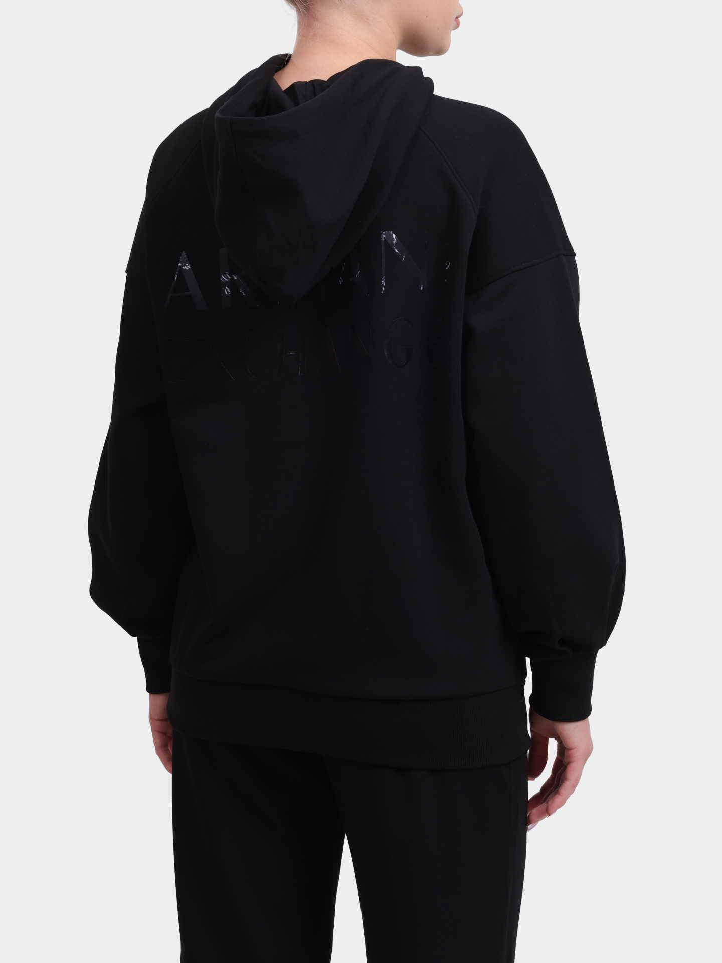 Худи Armani Exchange XW000748 AF16114 UC001 хлопковое женское — купить в интернет-магазине Verdistore