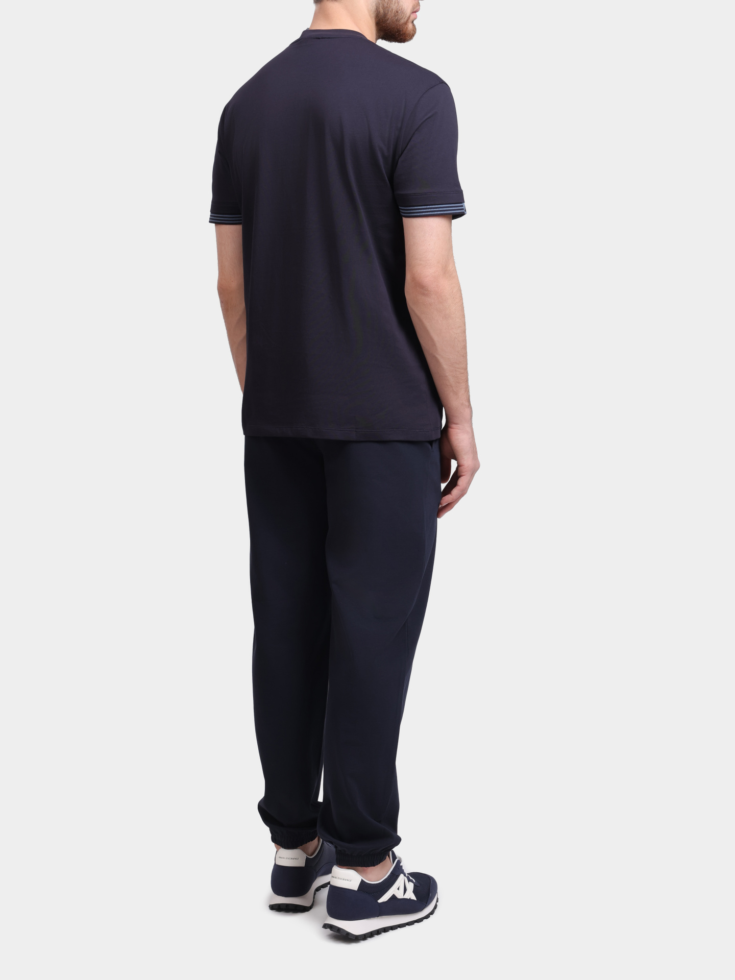 Джоггеры Armani Exchange XM002406 AF24579 UB101 темно-синие мужские — купить в интернет-магазине Verdistore