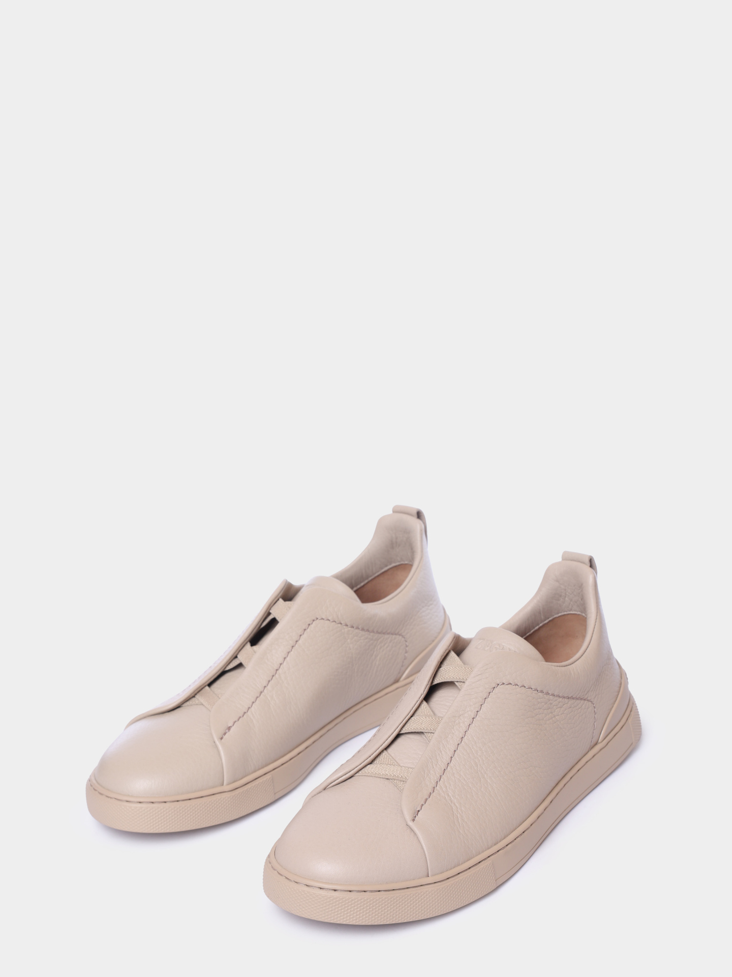 Кеды LHCVO S4667Z DIN мужские бежевые кожаные — купить в интернет-магазине Verdistore