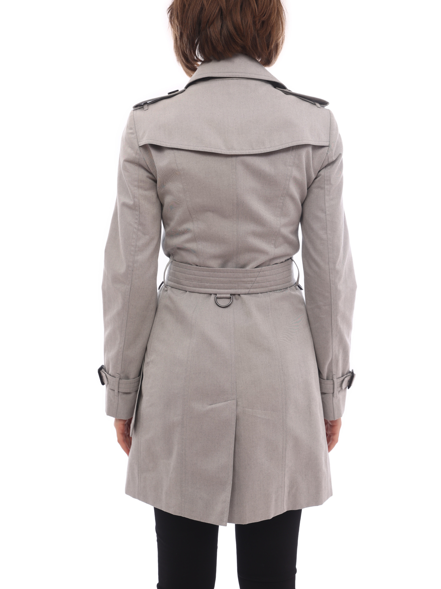 Плащ Burberry 4019478 серый женский — купить в интернет-магазине Verdistore