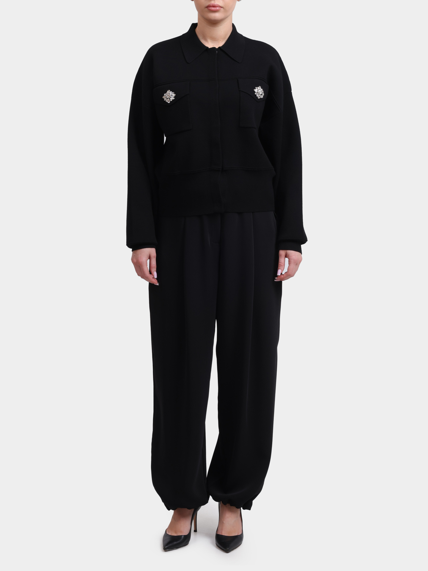 Кардиган Liu-Jo PA6057 MS99E 22222 черный женский — купить в интернет-магазине Verdistore