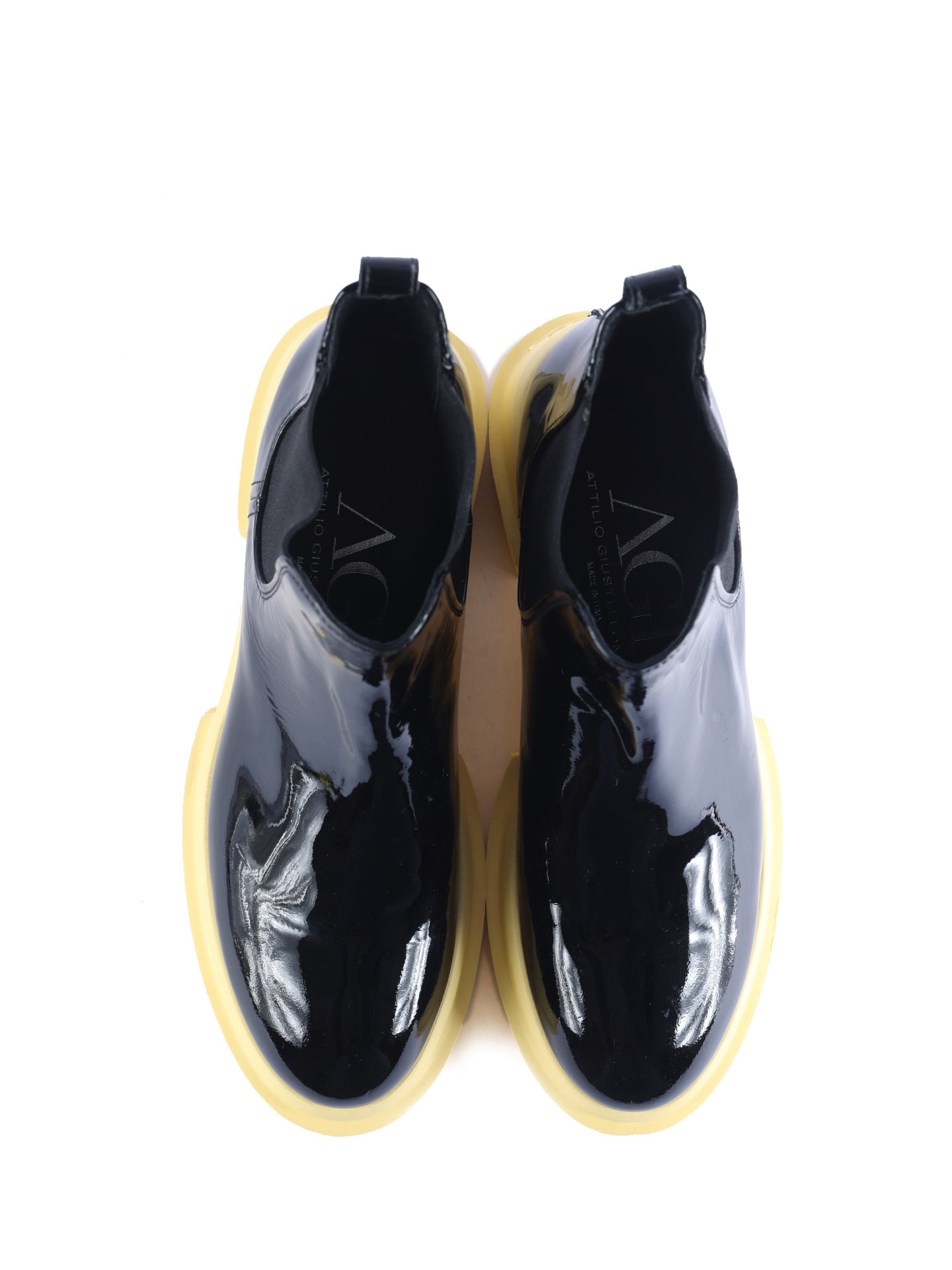 Ботинки AGL 756502 черные женские лакированные — купить в интернет-магазине Verdistore