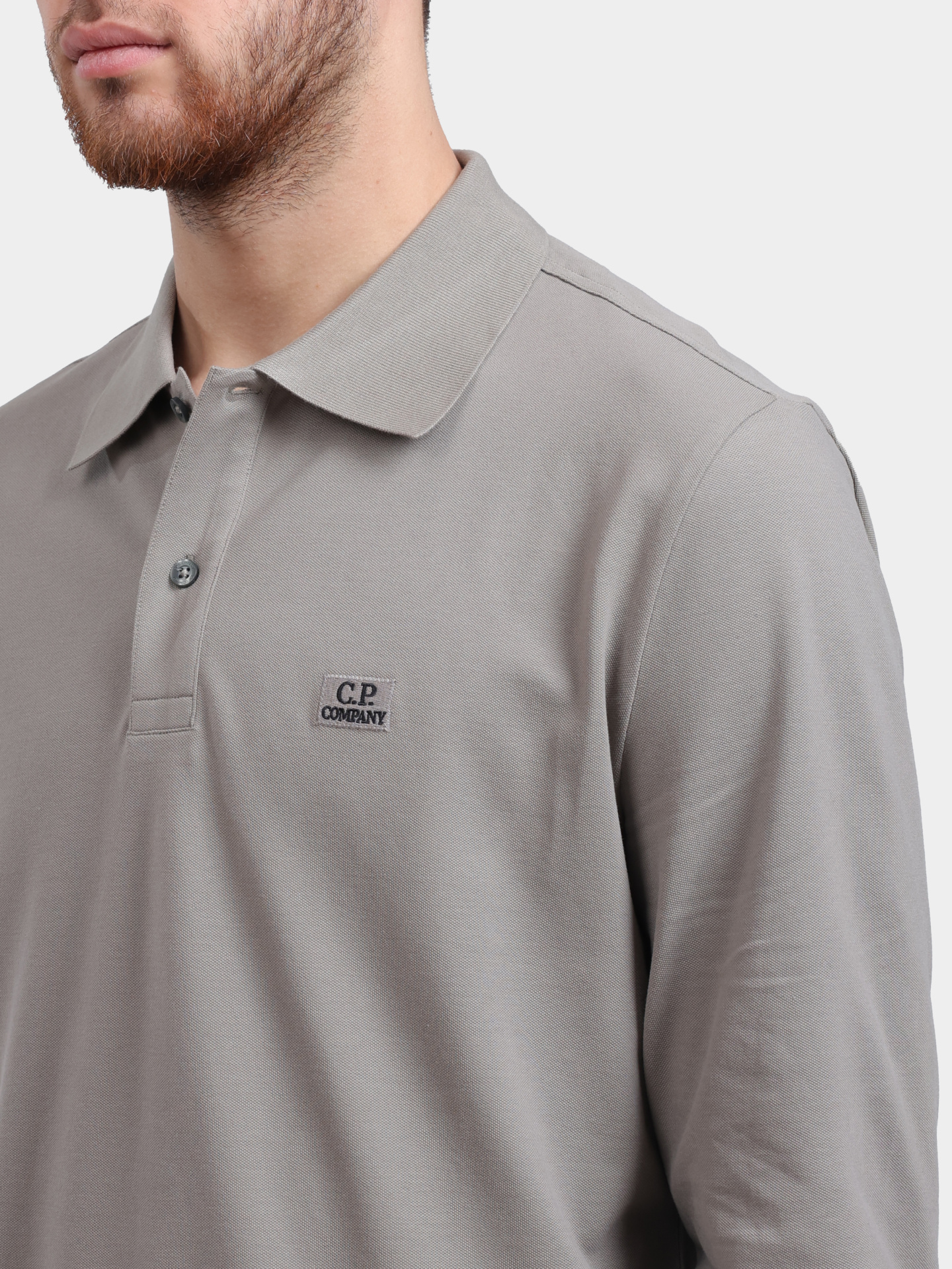 Поло C.P. Company 19CMPL093A-005263W мужское с длинным рукавом — купить в интернет-магазине Verdistore