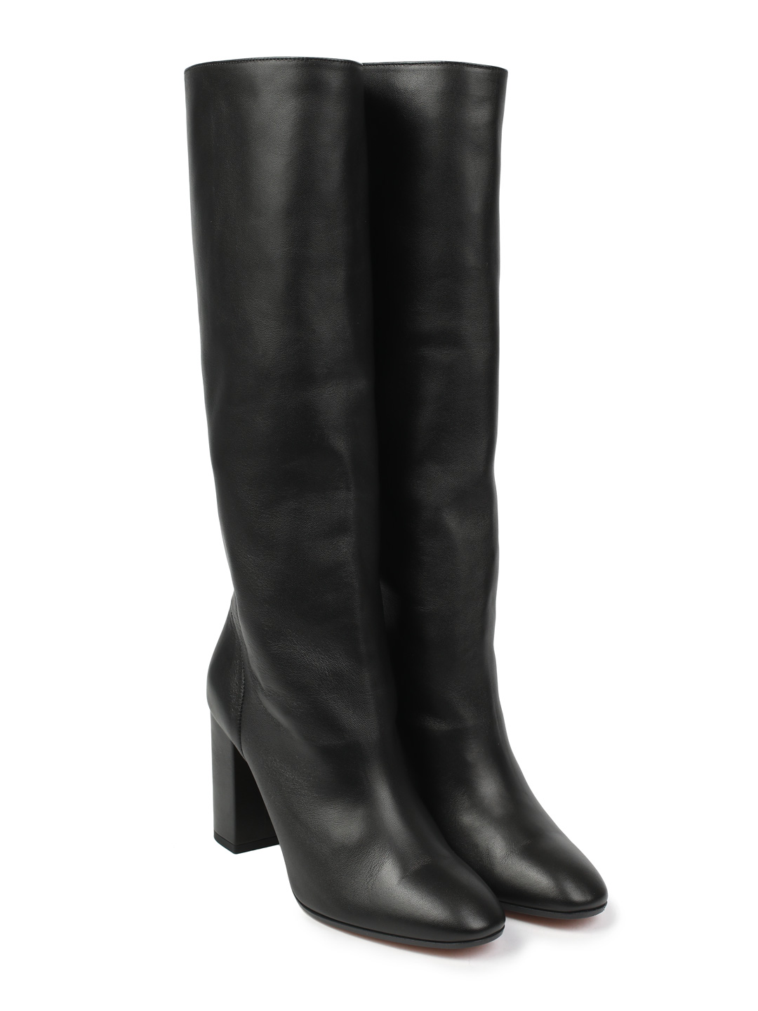 Сапоги Aquazzura BOOMIDB2 000 кожаные женские — купить в интернет-магазине Verdistore