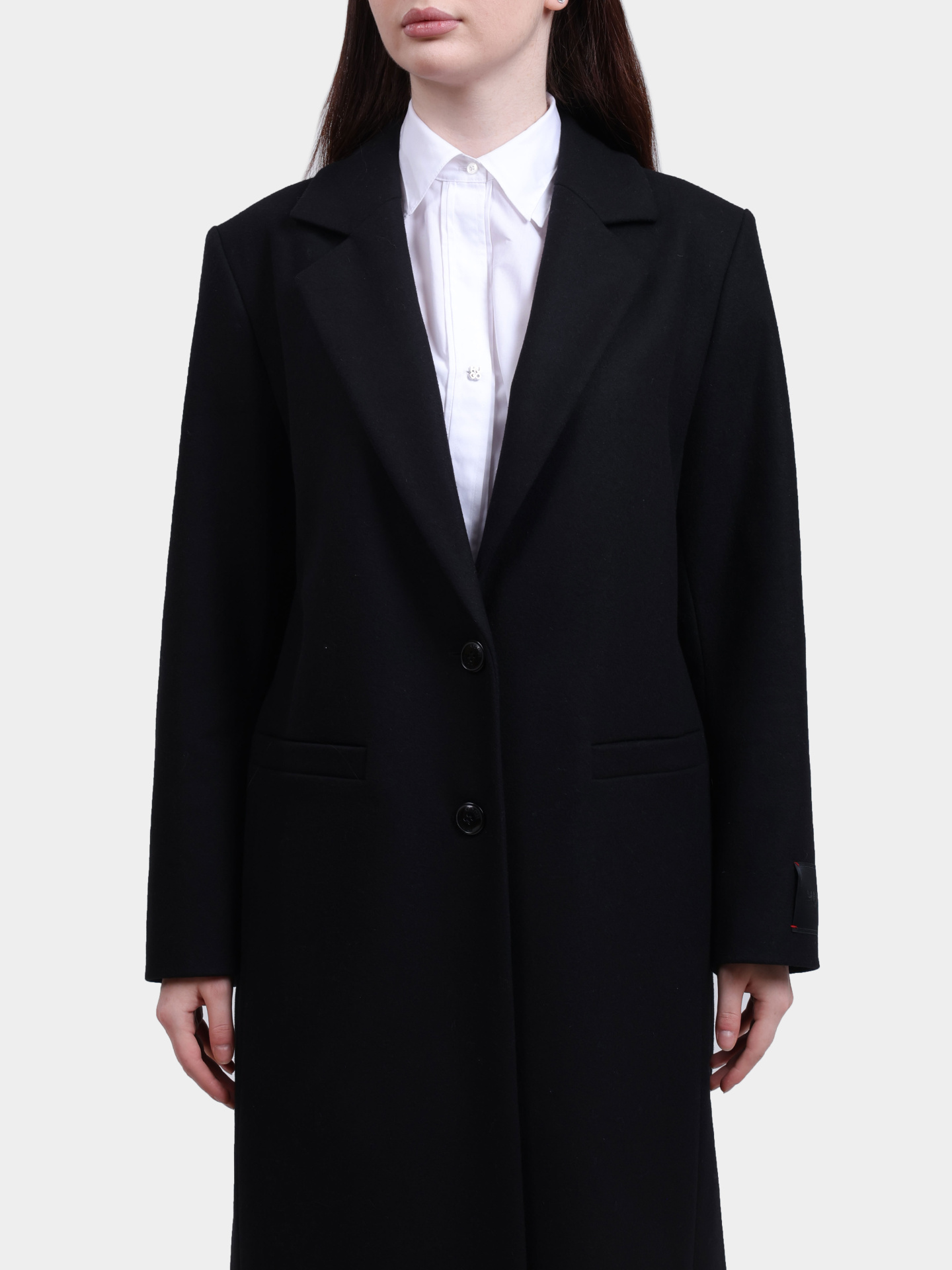 Пальто Hugo 50526199 001 шерстяное женское — купить в интернет-магазине Verdistore