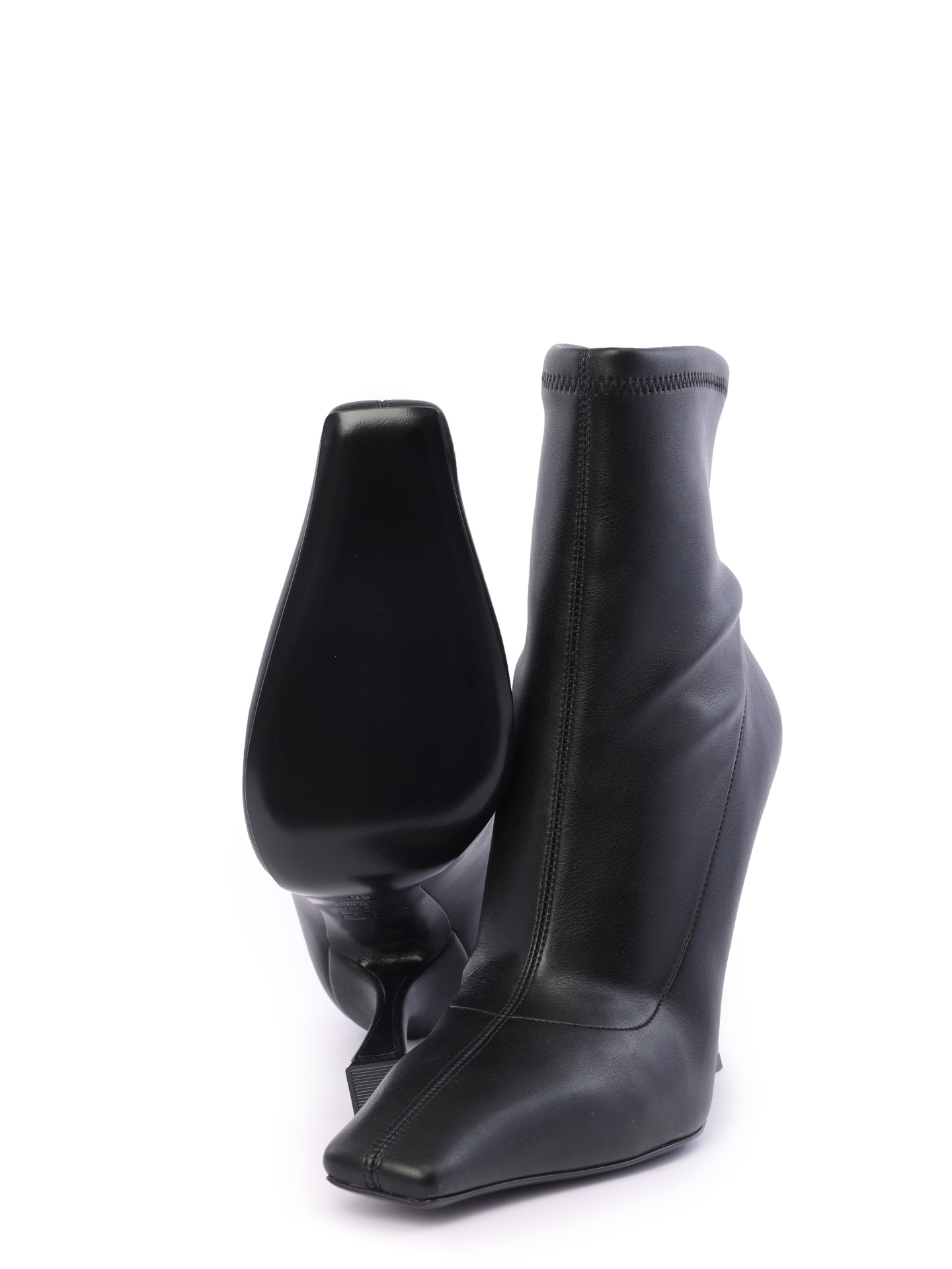 Ботильоны Casadei 1R417W1001LABBB9000 кожаные женские — купить в интернет-магазине Verdistore