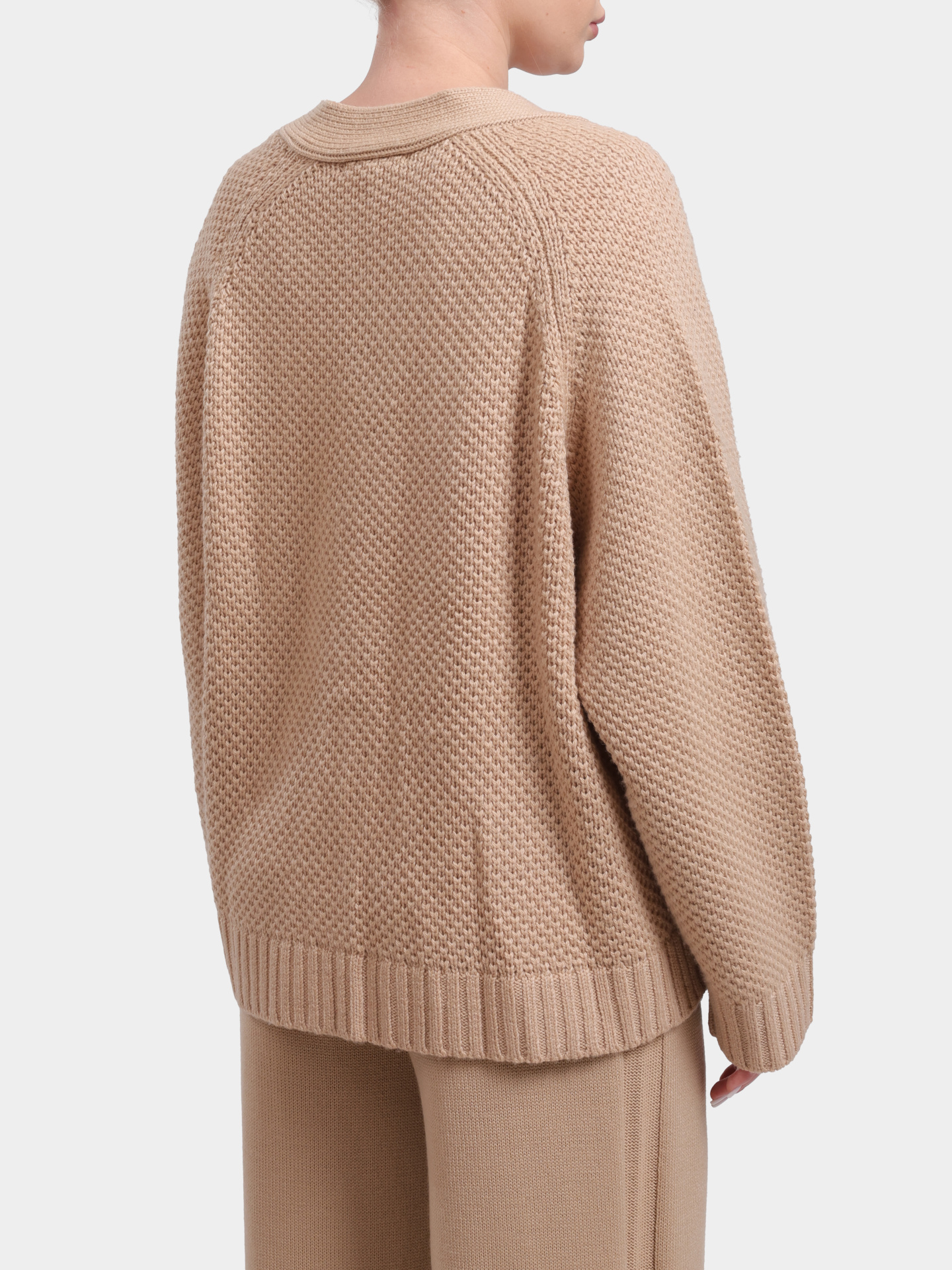 Кардиган Armani Exchange XW001306 AF16604 U1051 бежевый женский — купить в интернет-магазине Verdistore