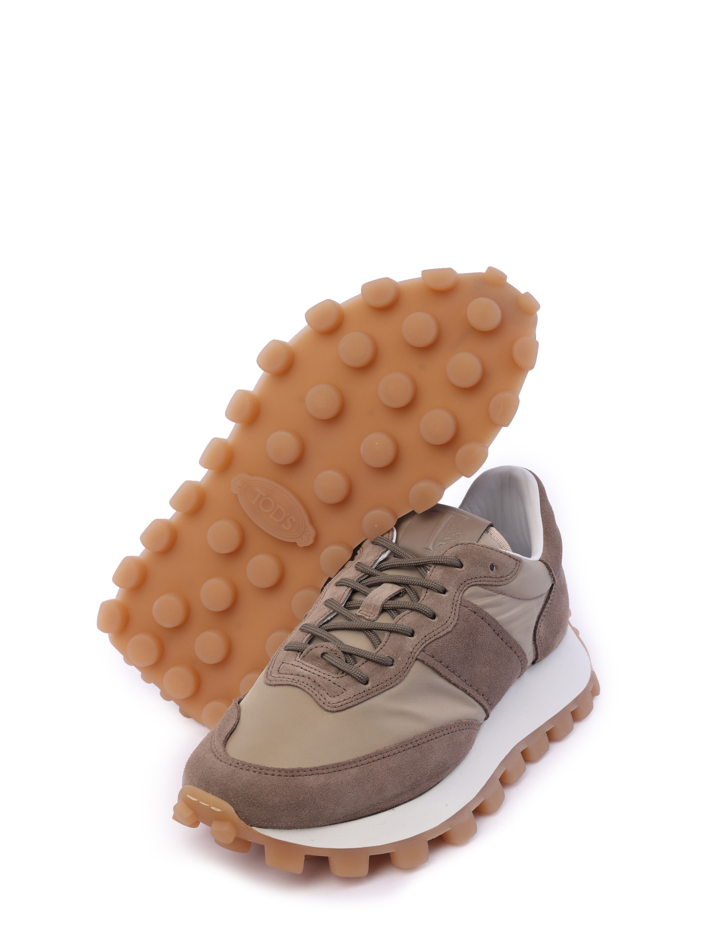 Кроссовки XXW25K0FL90QDX TWEY комбинированные женские на массивной подошве — купить в интернет-магазине Verdistore