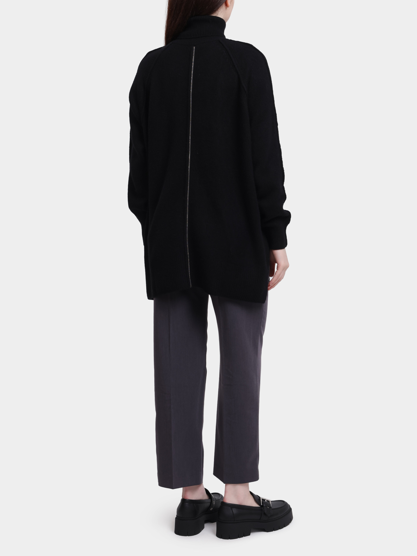 Свитер Re Vera 56W-11-1946 черный женский — купить в интернет-магазине Verdistore