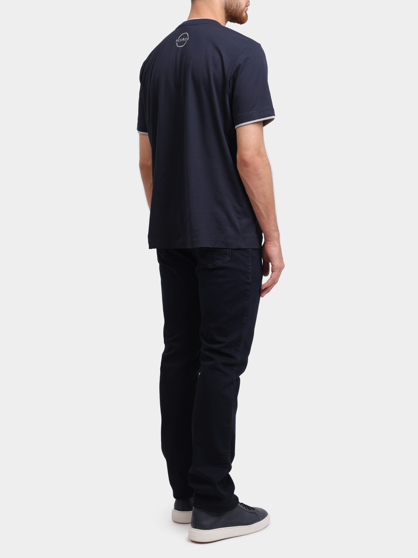 Футболка Peserico R55044J0Q1 2358 762 хлопковая мужская — купить в интернет-магазине Verdistore