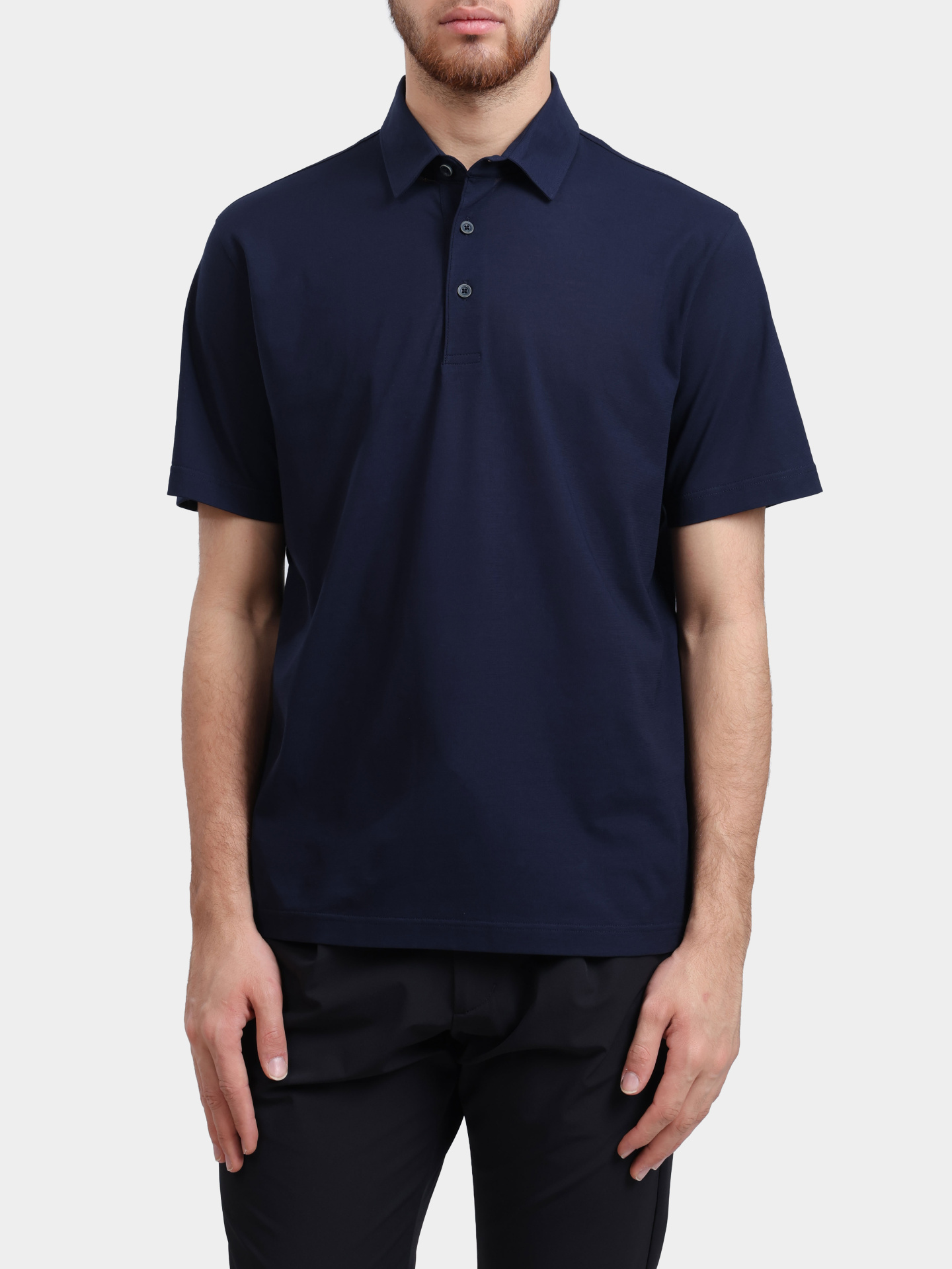 Поло Herno JPL00115U 52005 9200 хлопковое мужское — купить в интернет-магазине Verdistore