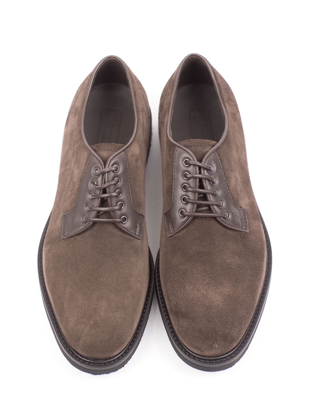 Дерби Ermenegildo Zegna A4509X LHKUD TDM замшевые мужские — купить в интернет-магазине Verdistore