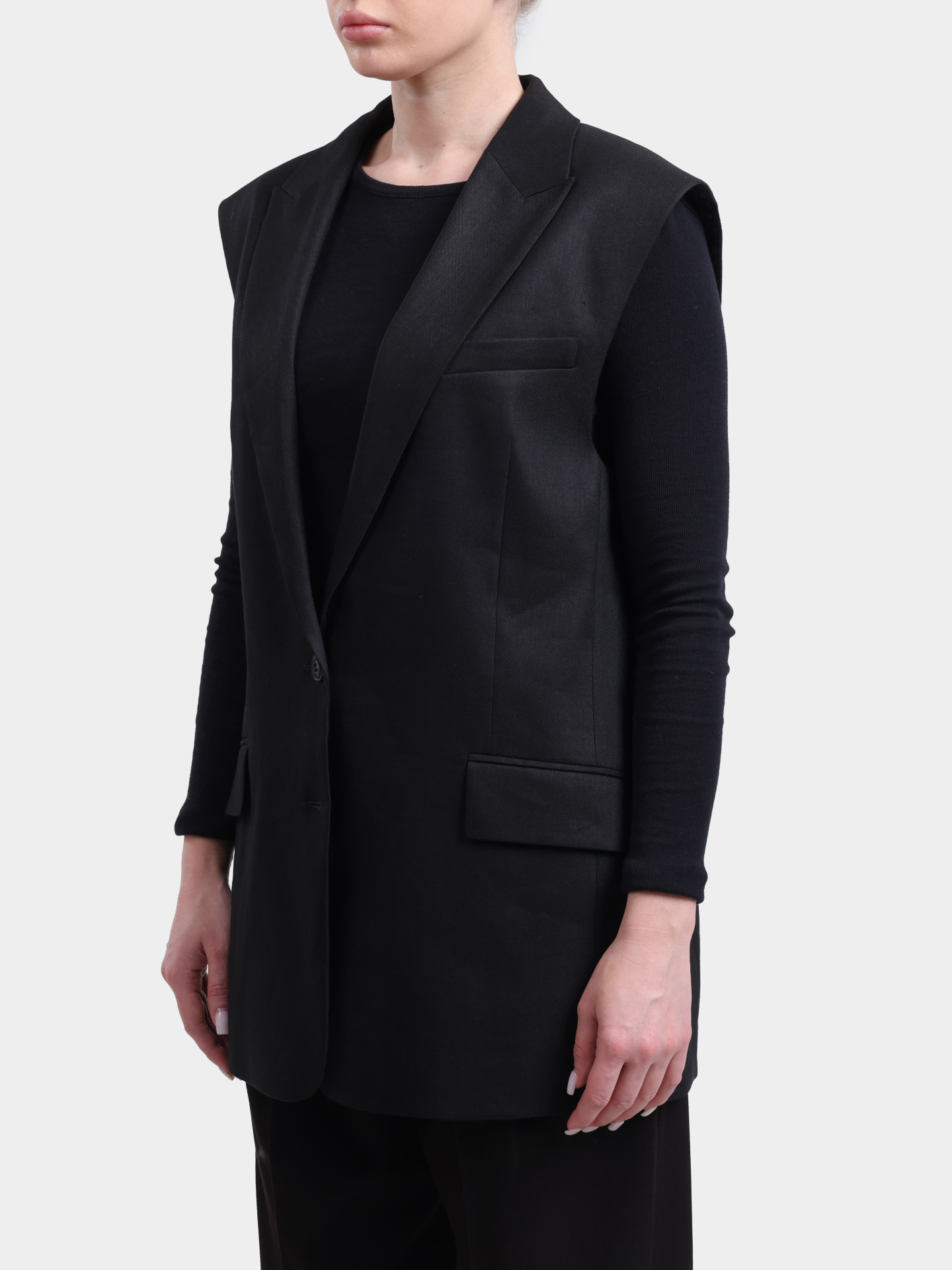 Жилет Hugo 50537621 001 льняной женский — купить в интернет-магазине Verdistore