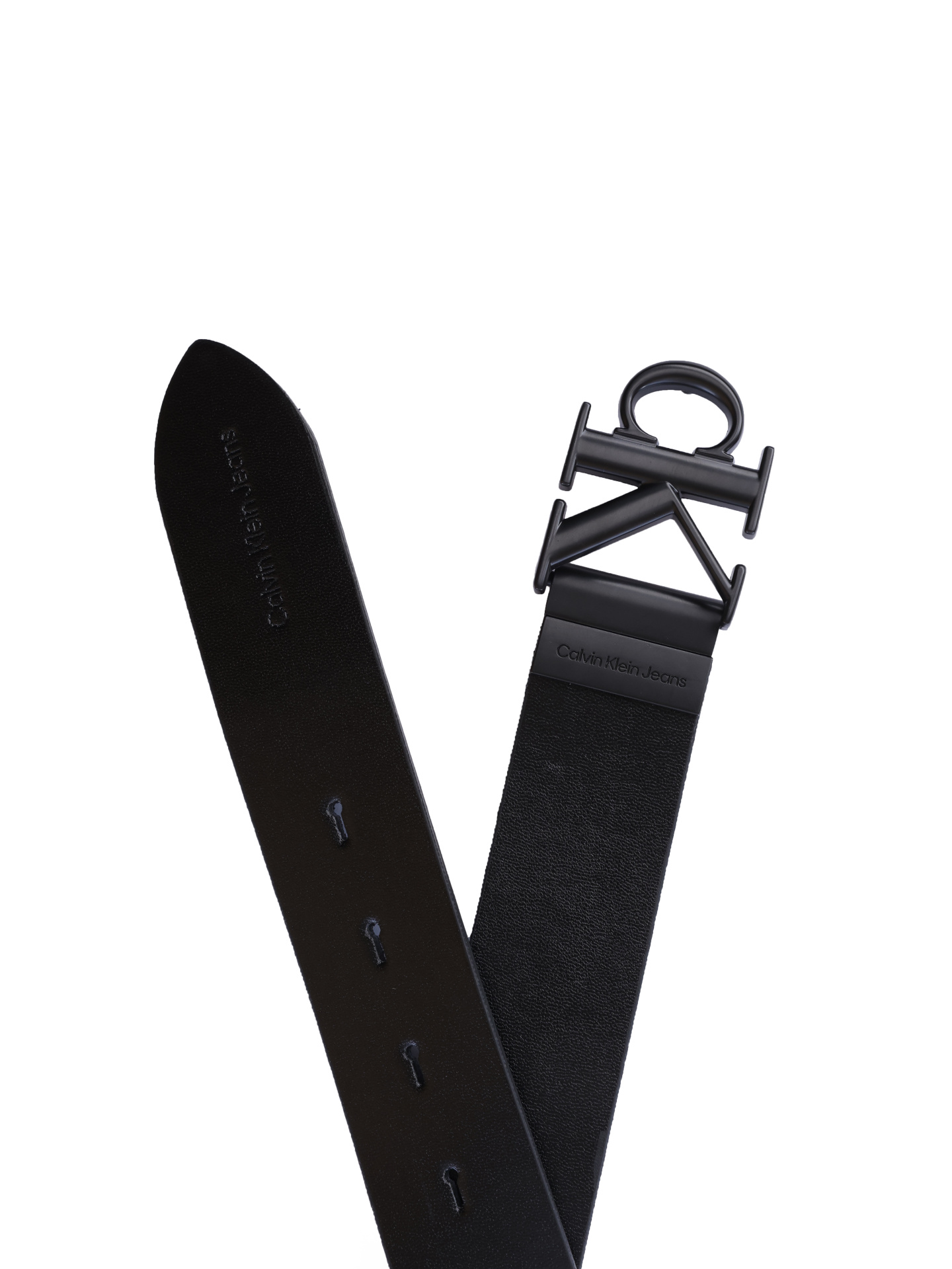 Ремень Calvin Klein Jeans K50K512069 01C двусторонний мужской с логотипом — купить в интернет-магазине Verdistore