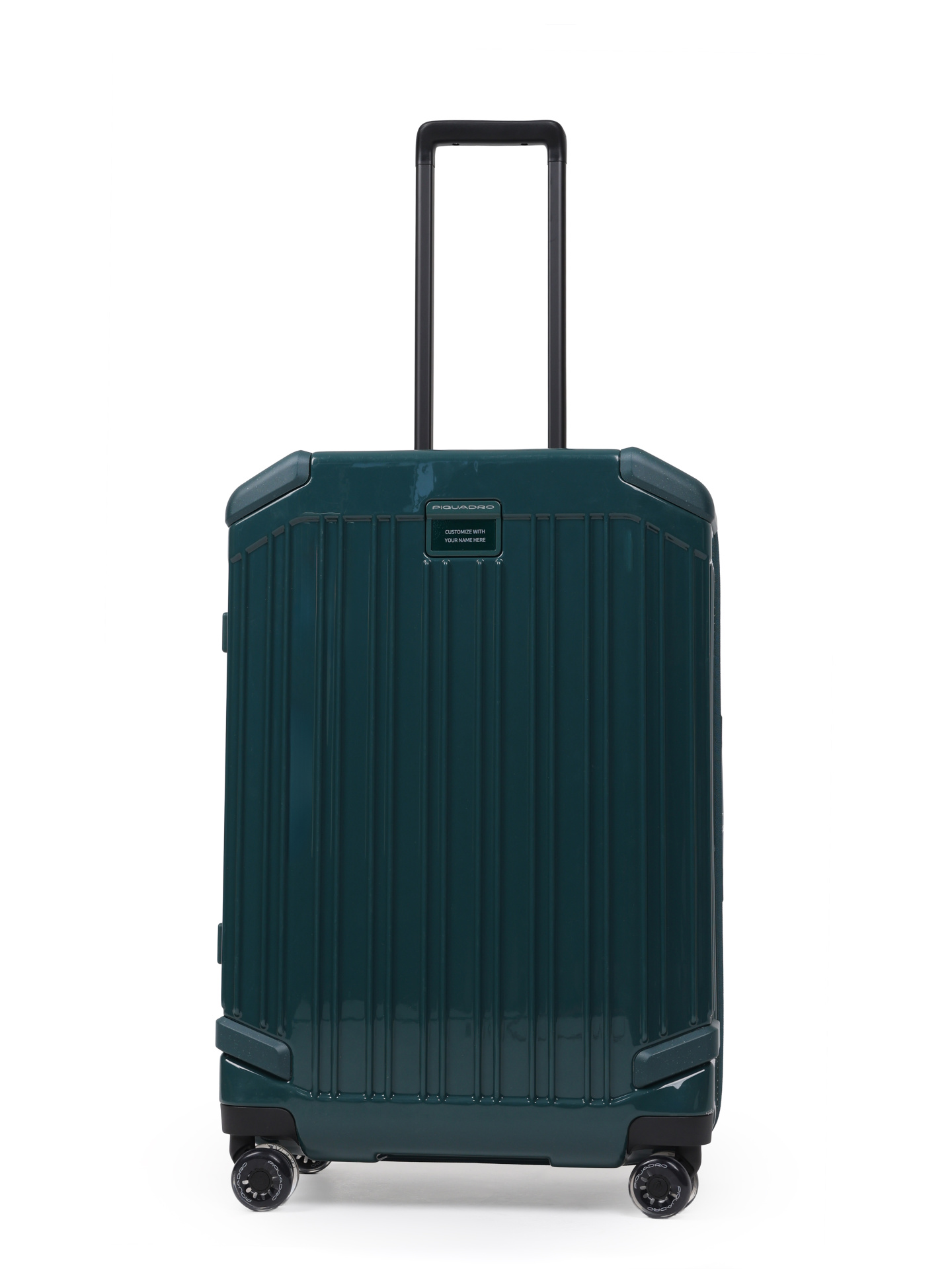 Чемодан Piquadro BV4427POP/VE зеленый из поликарбоната — купить в интернет-магазине Verdistore