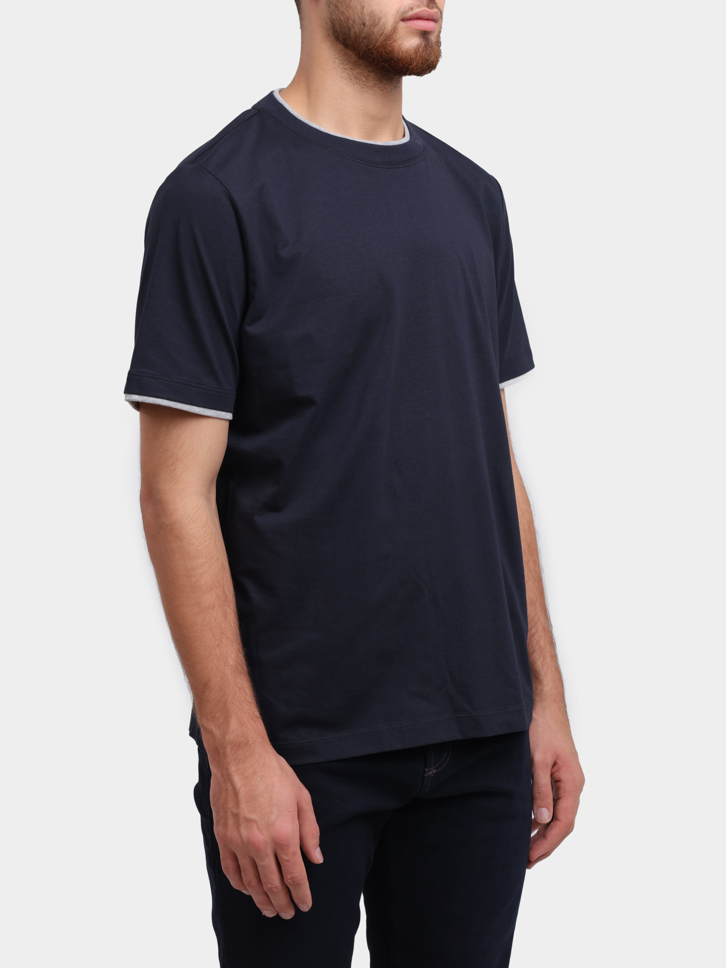 Футболка Peserico R55044J0Q1 2358 762 хлопковая мужская — купить в интернет-магазине Verdistore