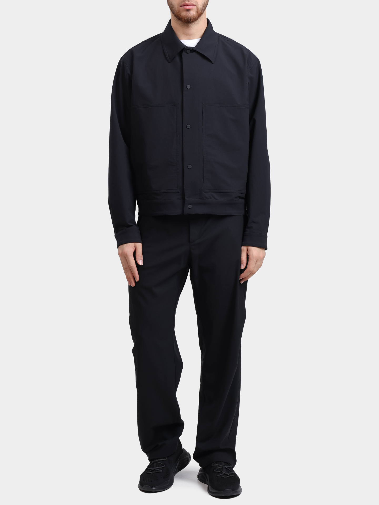 Куртка Herno Laminar GI00213UL 12846S 9300 черная мужская — купить в интернет-магазине Verdistore