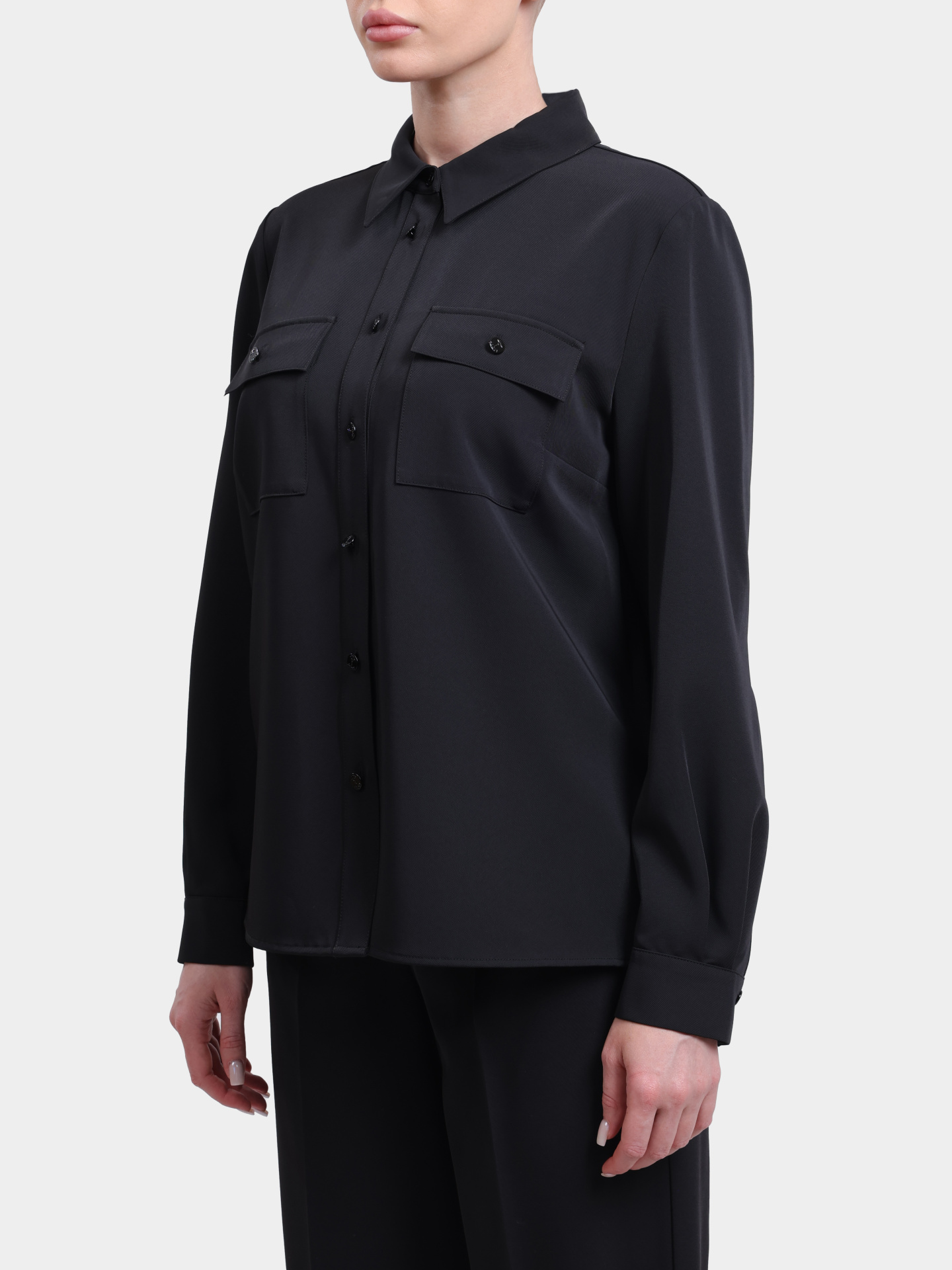 Блузка 58 254B58Bakara 10017932 001 черная женская — купить в интернет-магазине Verdistore