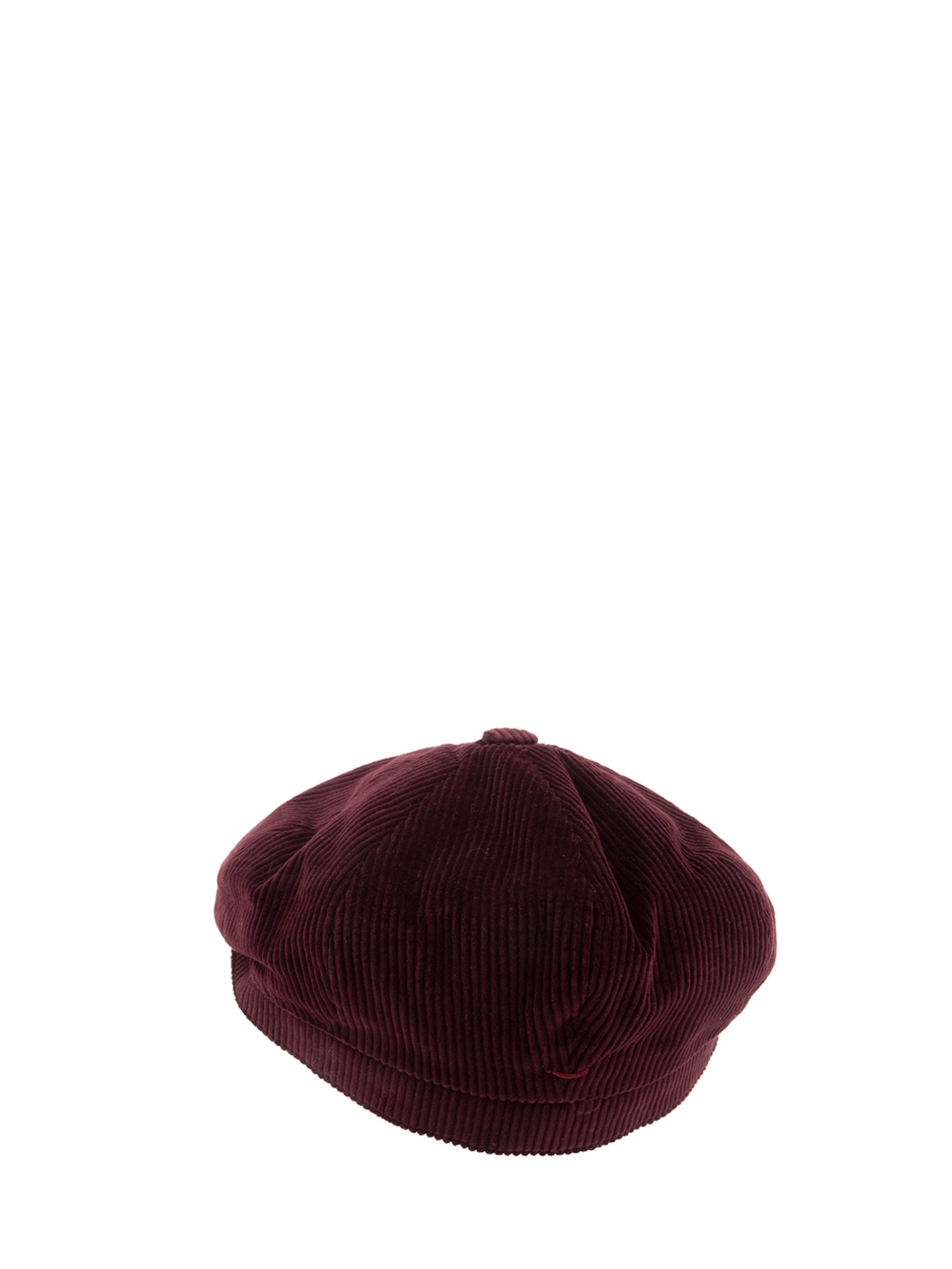 Кепка Brunello Cucinelli ME2339945 C3770 бордовая мужская из вельвета — купить в интернет-магазине Verdistore